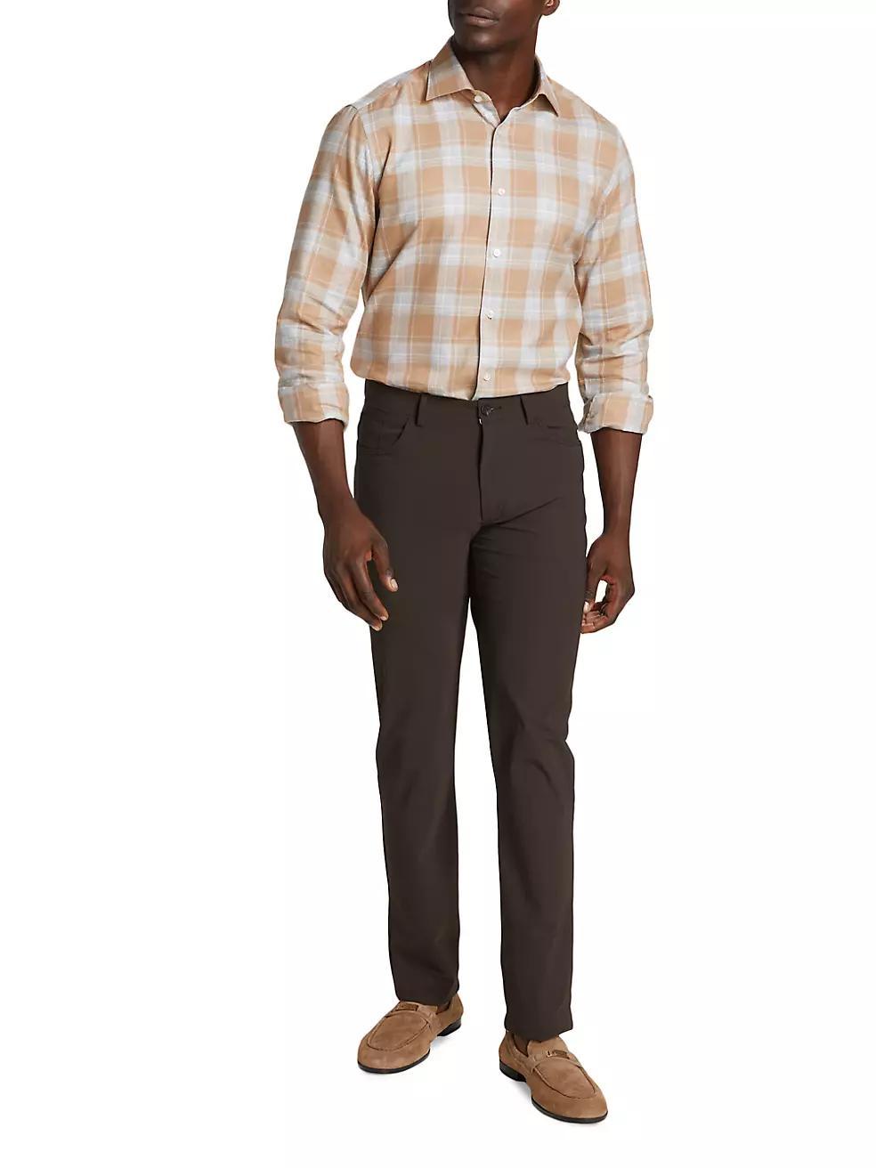 COLLECTION Flannel Plaid Shirt Product Image