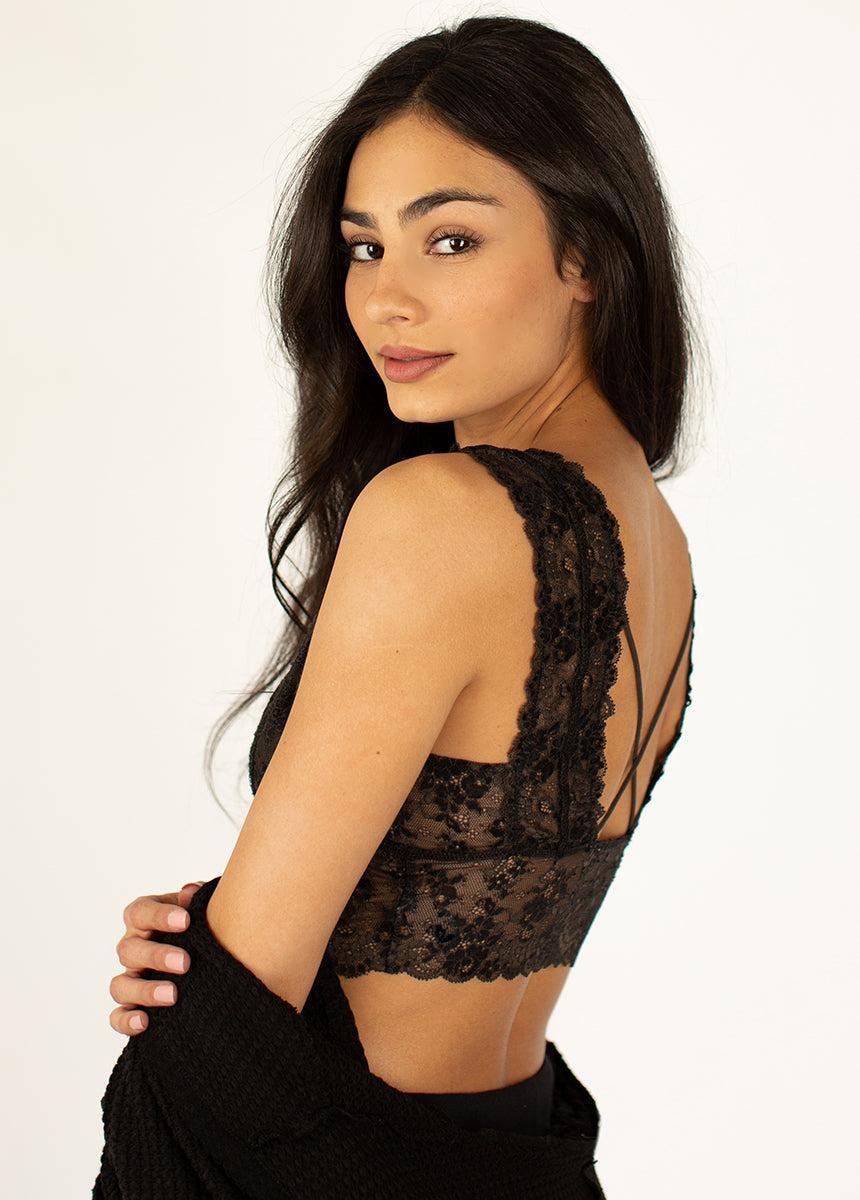 Sylvan Bralette in Black Female Product Image