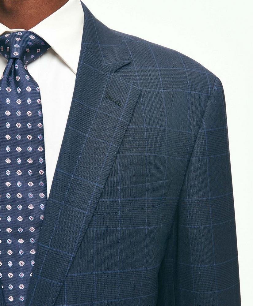 Brooks Brothers Explorer Collection Slim Fit Wool Checked Suit Jacket Product Image