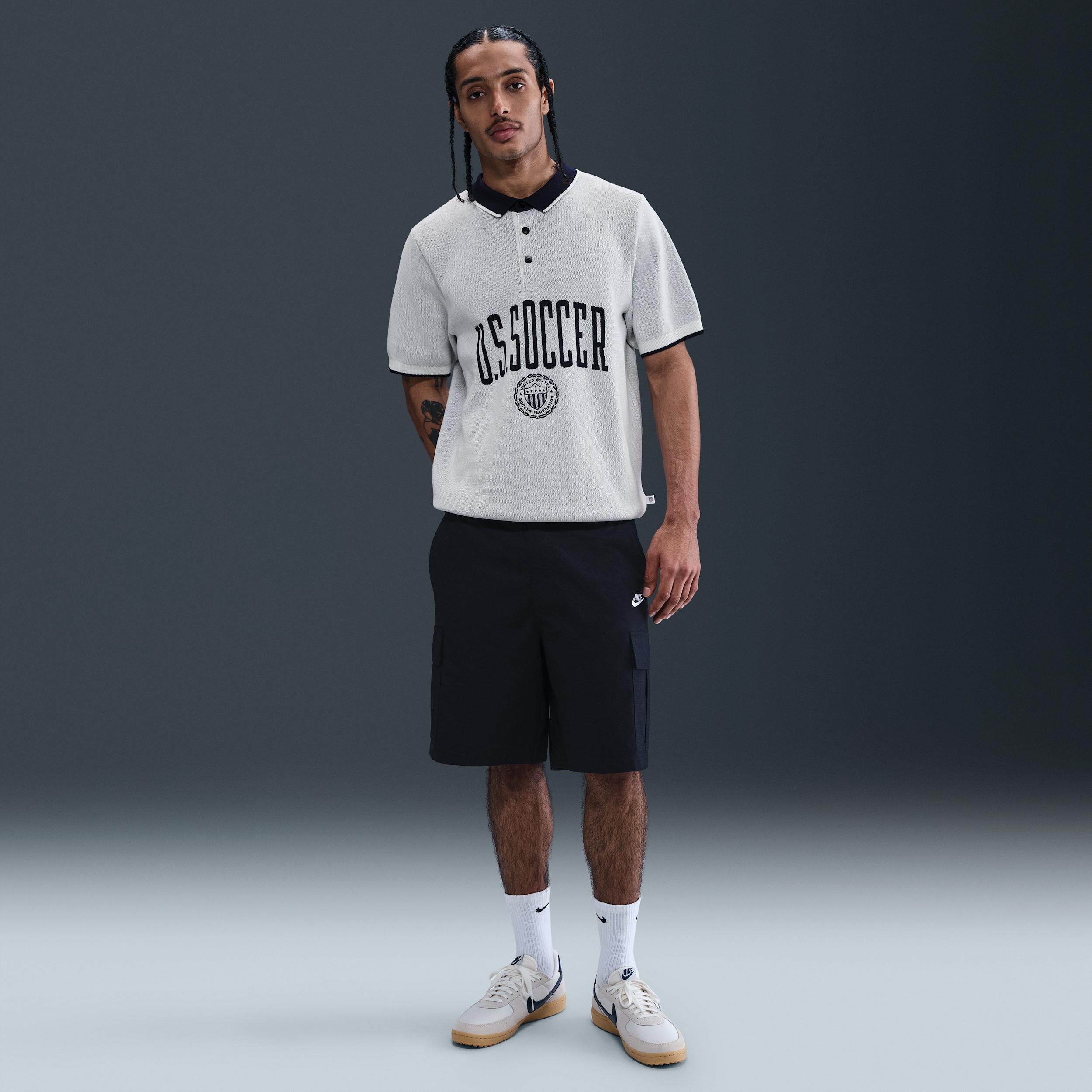 USMNT Club Nike Men's Soccer Knit Polo Product Image