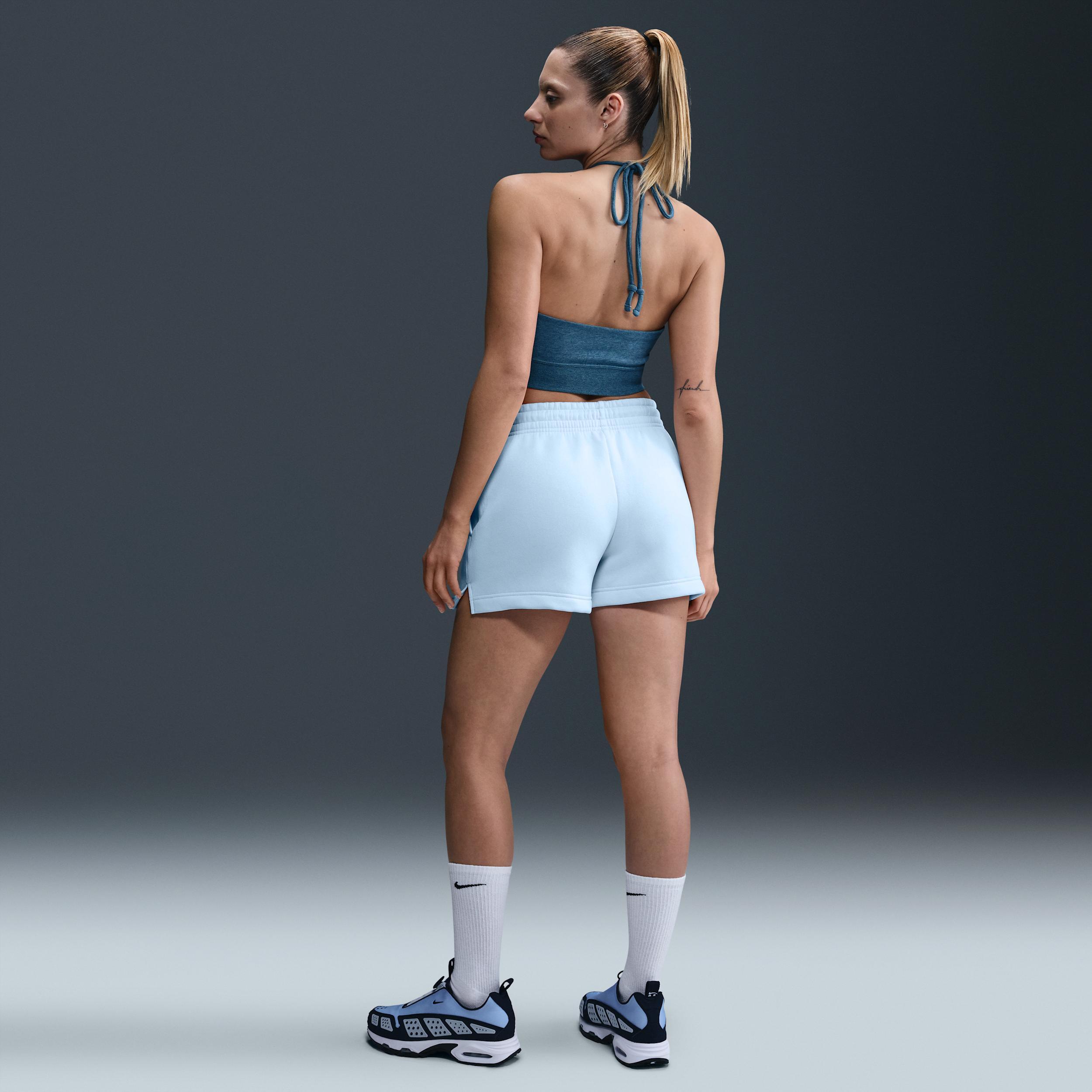 Nike Sportswear Phoenix Fleece Mid-Rise Short Womens at Urban Outfitters Product Image