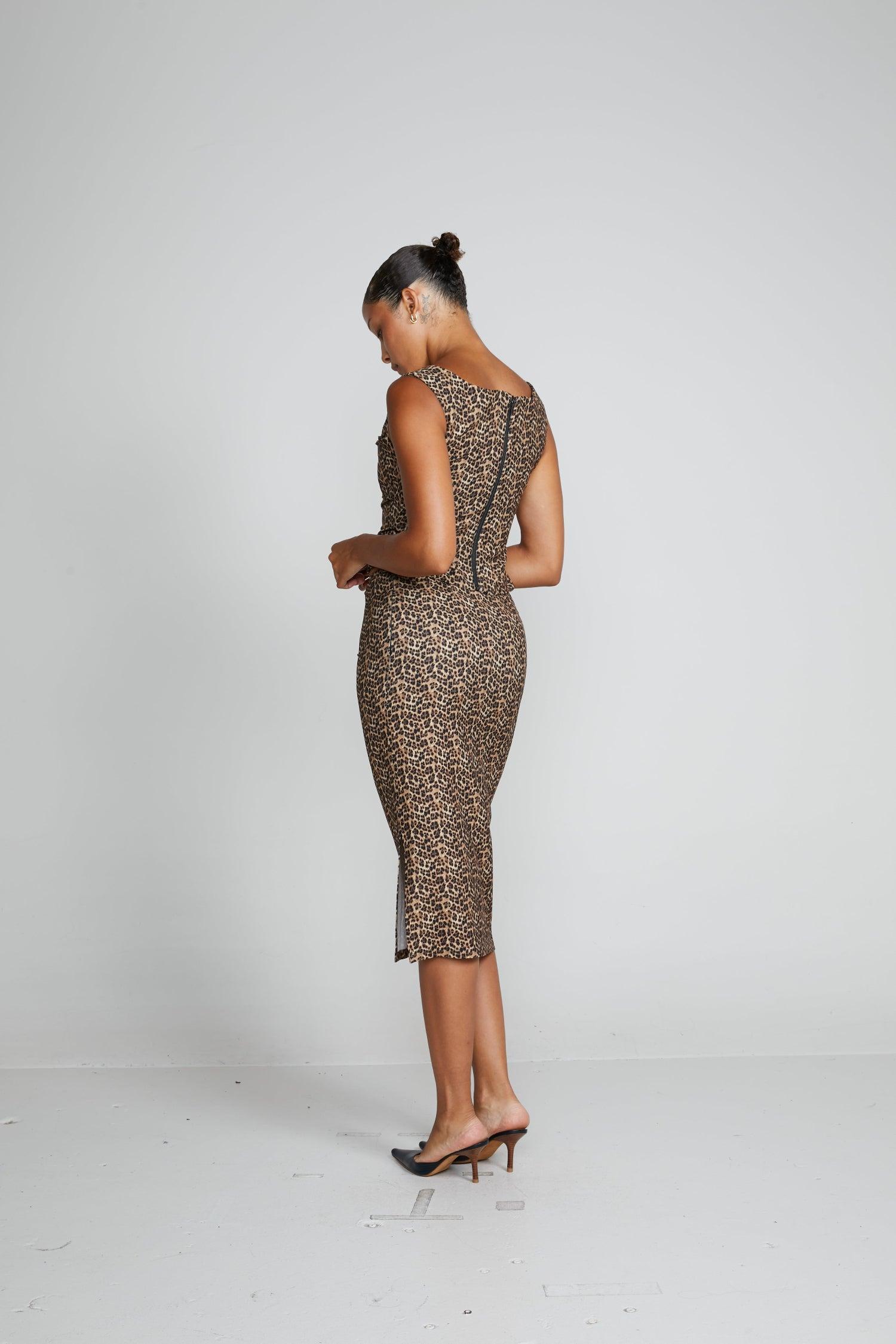 MONI SKIRT - LEOPARD Product Image