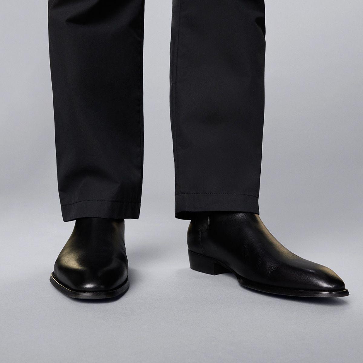 ALDO Bert - Men's Dress Boot - Black, Size 10 Product Image