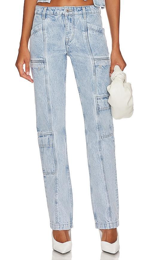 Naomi Low Rise Slim Cargo GRLFRND Product Image