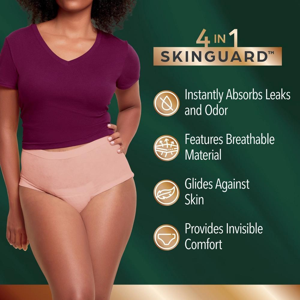 Depend Silhouette Incontinence & Postpartum Underwear for Women - Maximum Absorbency Product Image