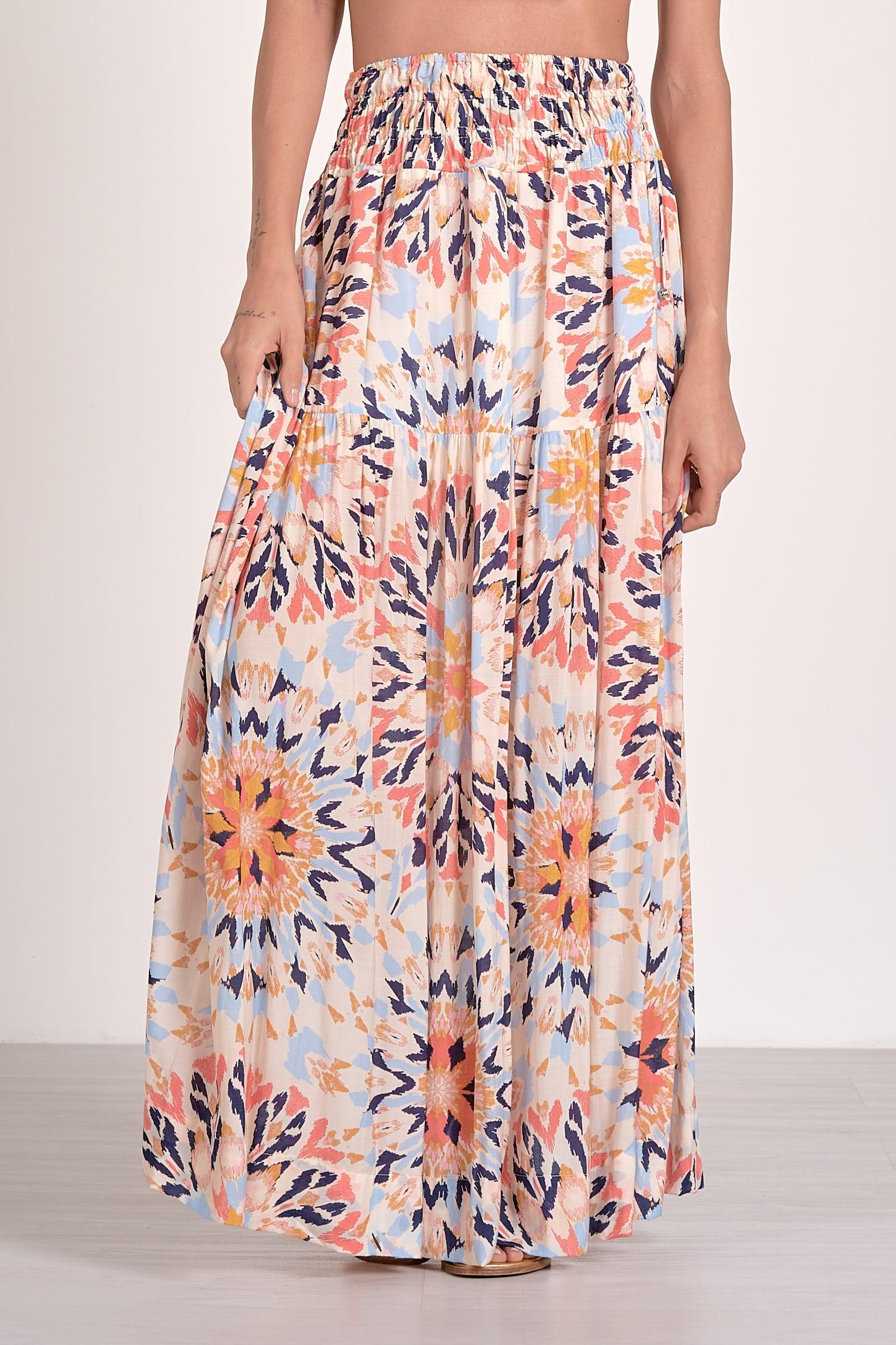 SKIRT SMOCK MIDI Product Image