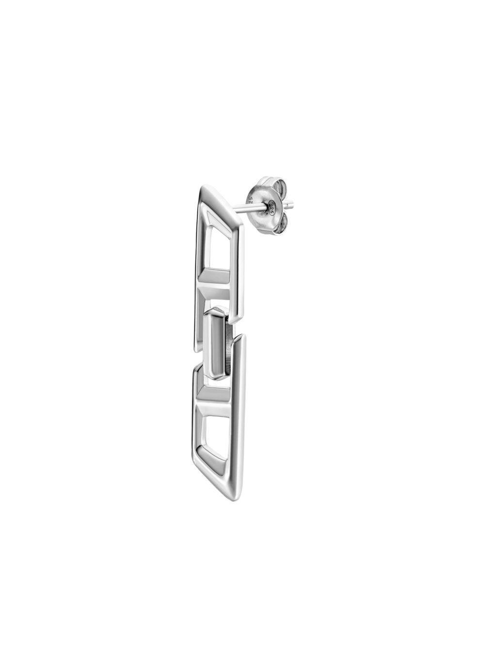 D logo earrings Product Image