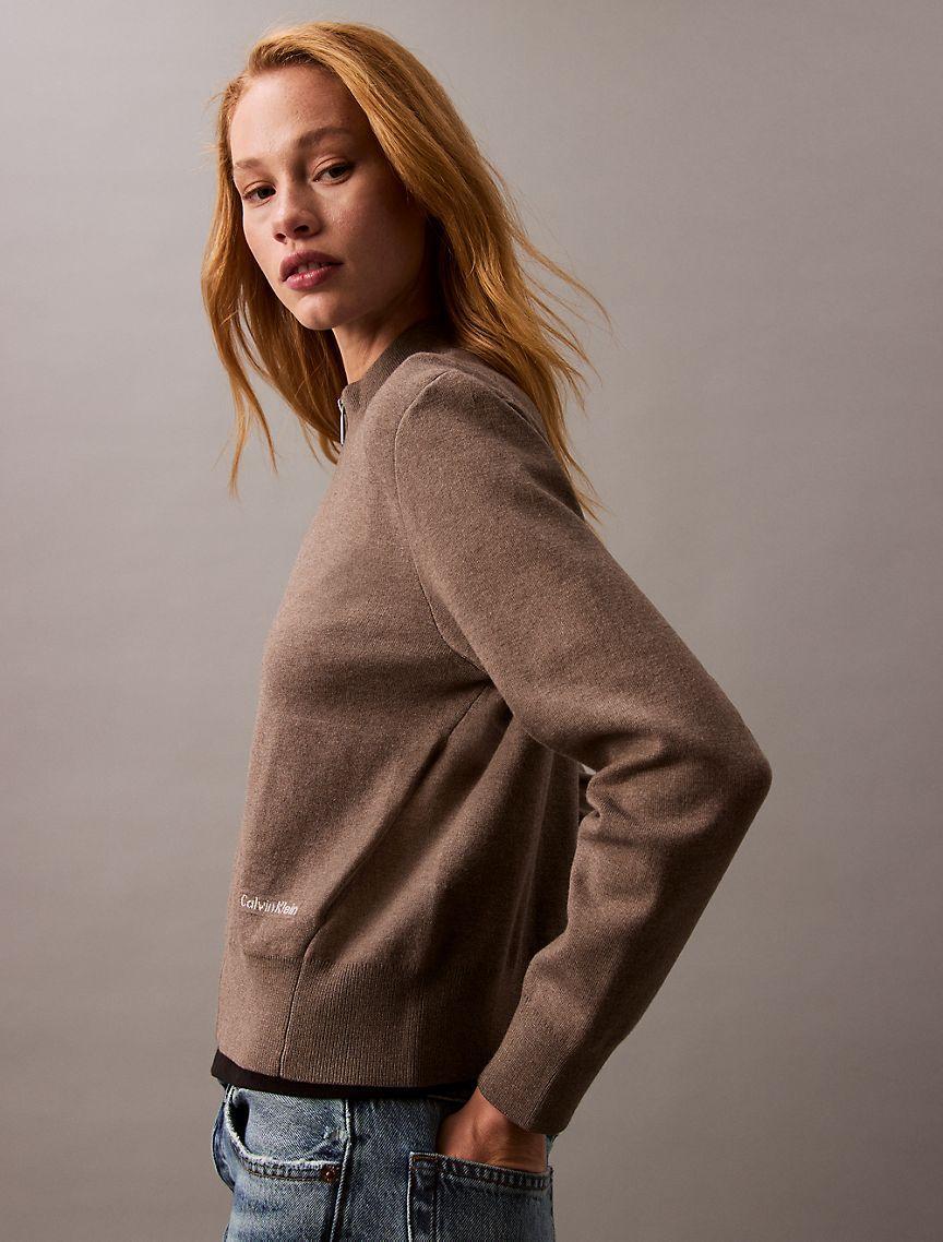 Tech Knit Bomber Jacket Product Image