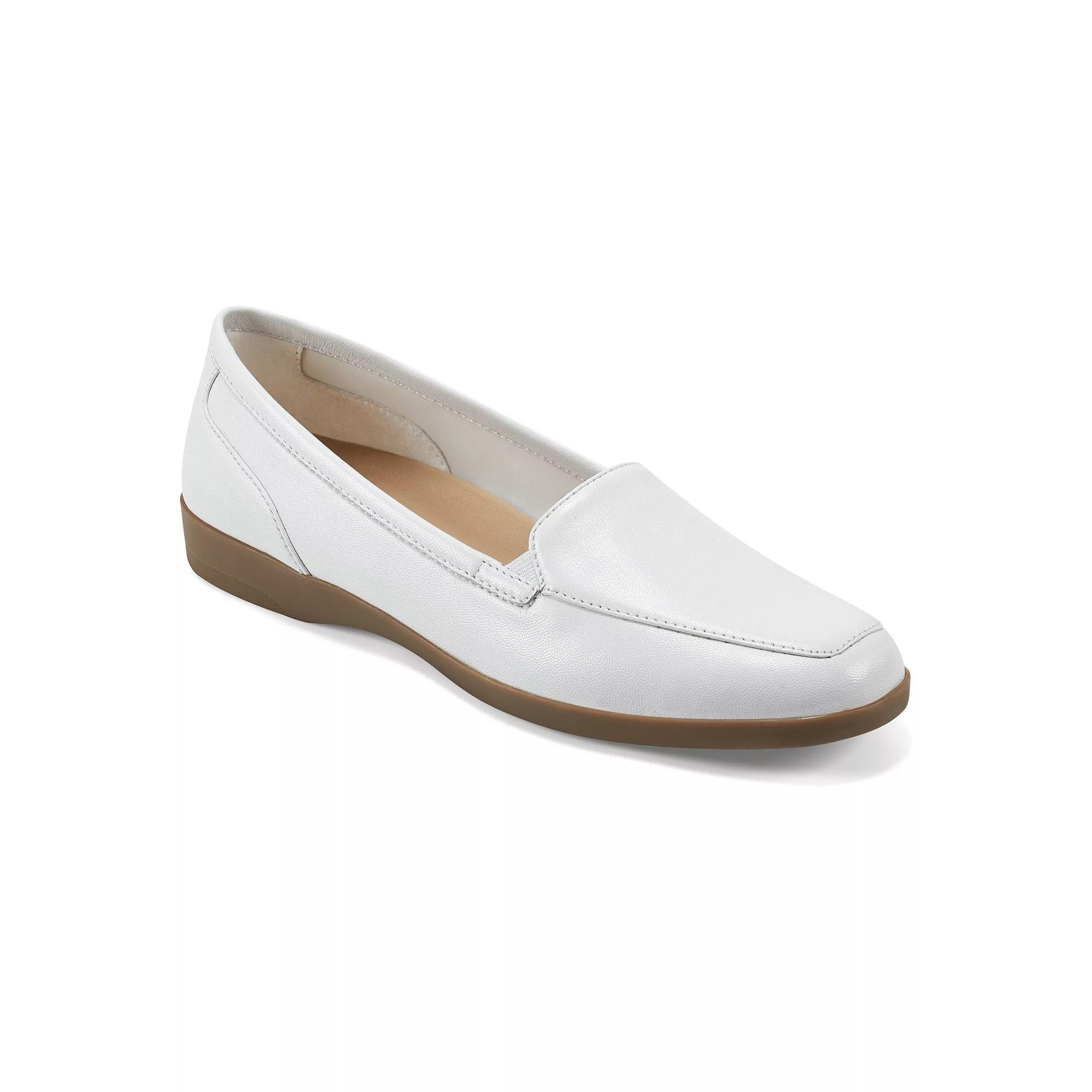 Easy Spirit Devitt Women's Leather Flats, Size: 6.5, White Product Image
