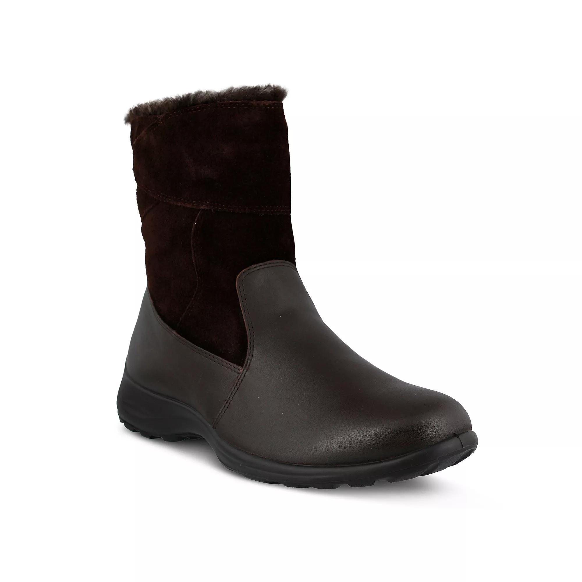 Flexus by Spring Step Fabrice Women's Waterproof Winter Boots, Size: 41, Brown Product Image