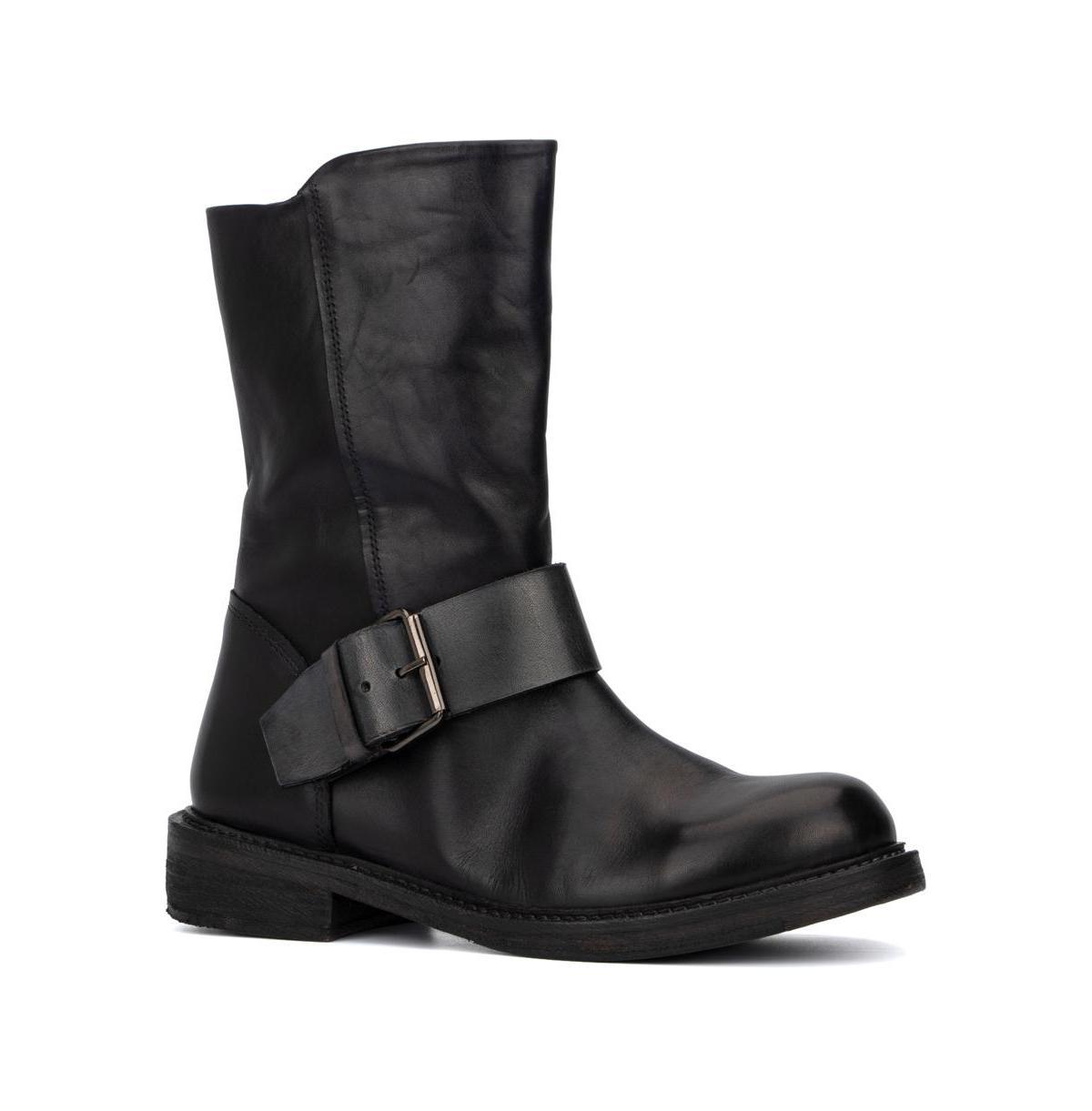 Vintage Foundry Co. Anya Women's Leather Ankle Boots, Size: 9, Black Product Image
