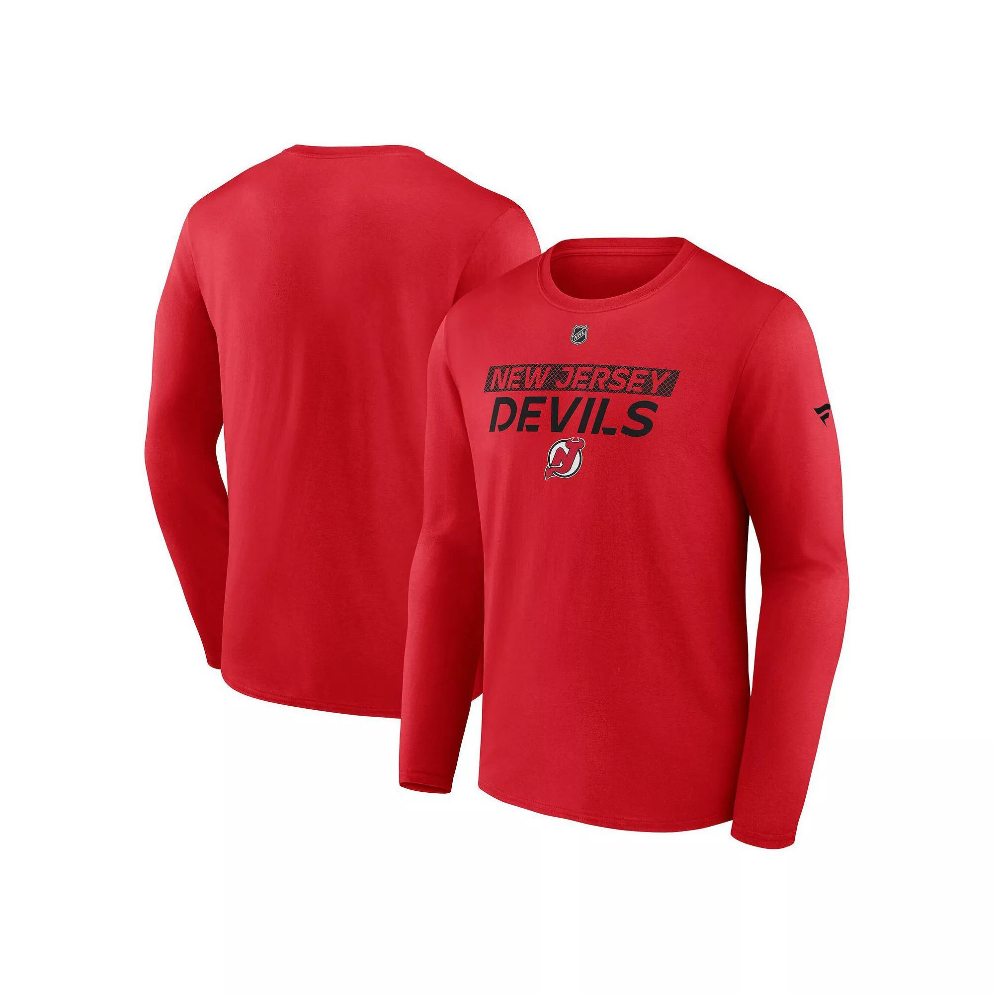 Men's Red Washington Wizards Vision Long Sleeve T-Shirt, Size: Small, Wiz Red Product Image