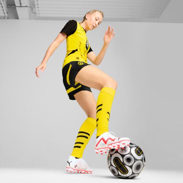 PUMA Borussia Dortmund 24/25 Women's Replica Home Soccer Jersey in Faster Yellow/Black Product Image