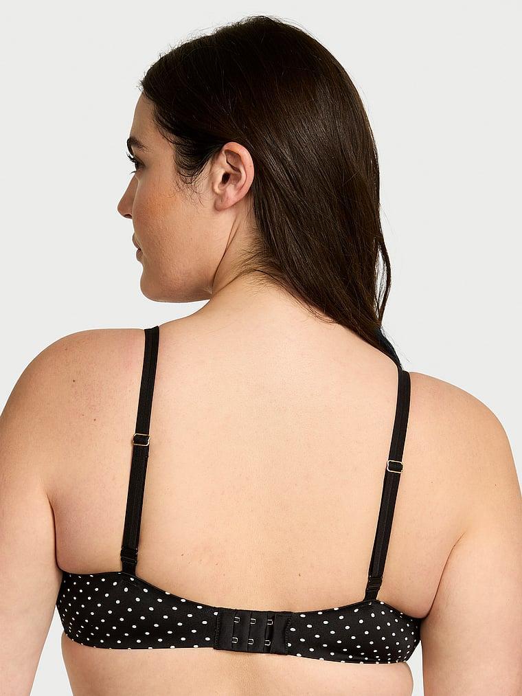 Smooth Lace-Trim Push-Up Bra Product Image