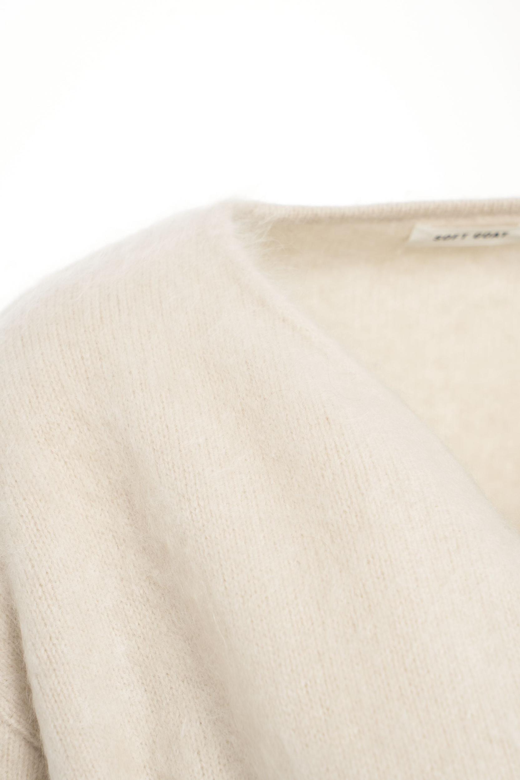 Brushed cashmere cardigan Product Image