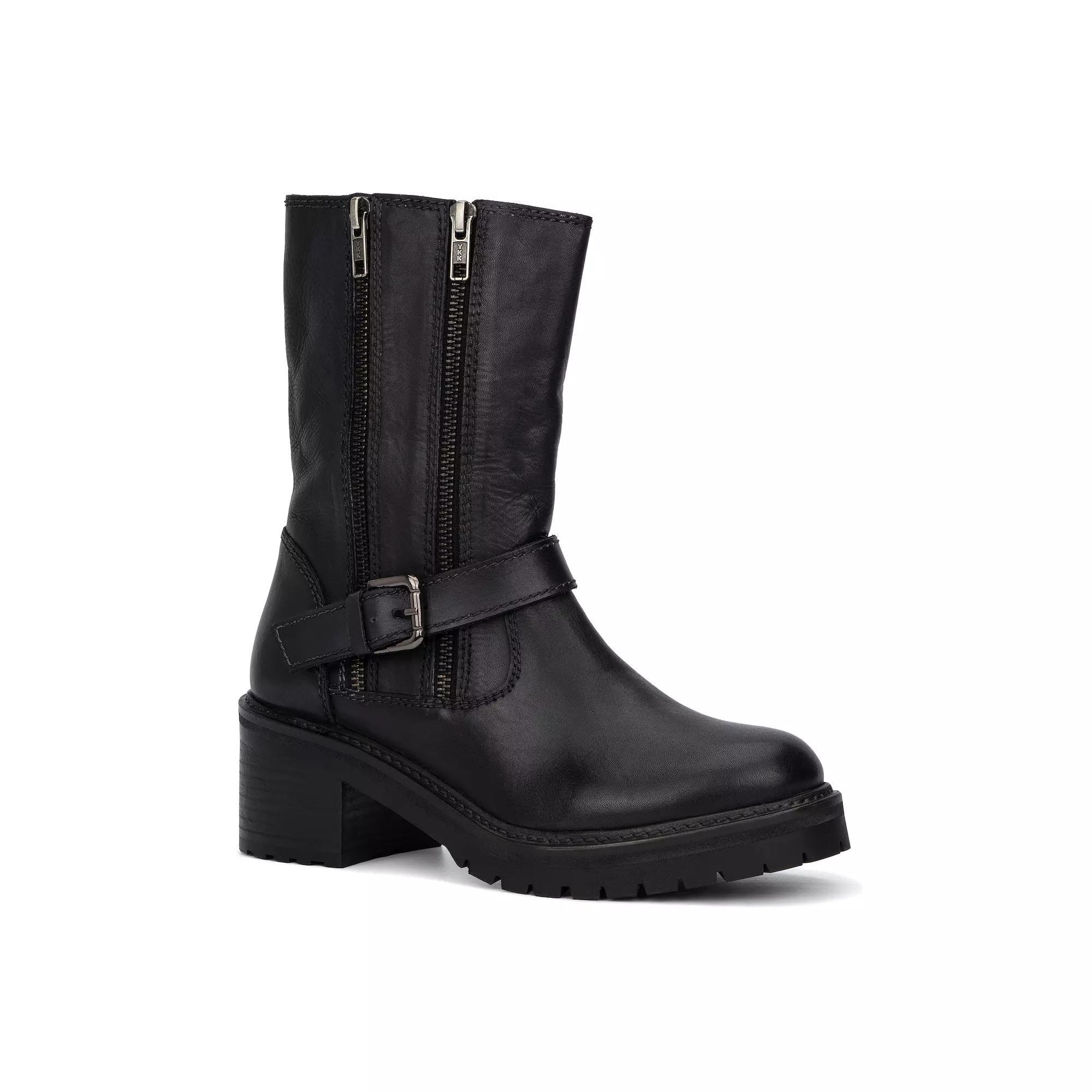 Vintage Foundry Co. Genevieve Womens Leather Ankle Boots Product Image
