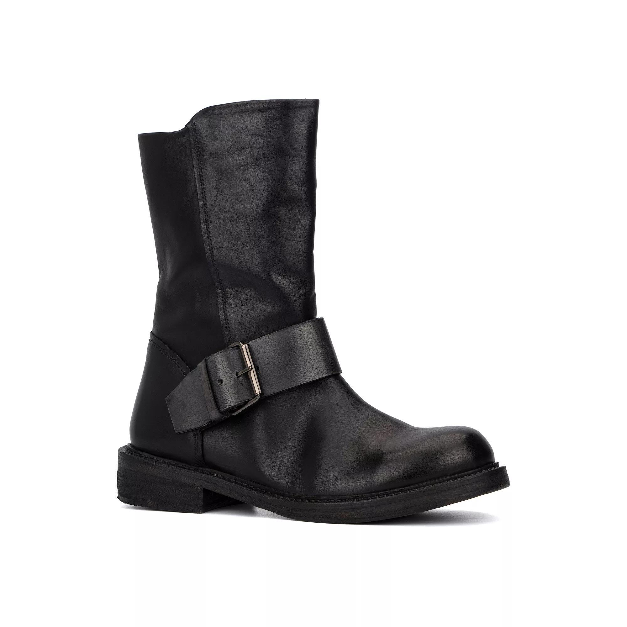 Vintage Foundry Co. Anya Women's Leather Ankle Boots, Size: 9, Black Product Image