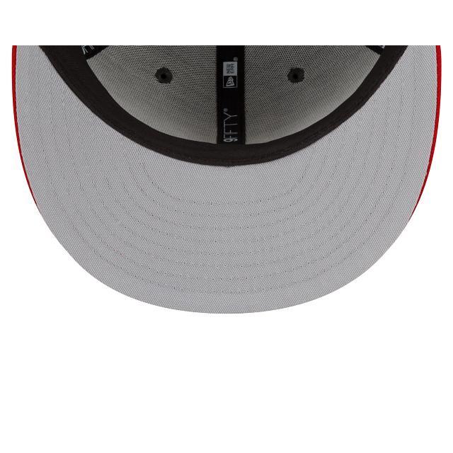 Just Caps Floral Corduroy Denver Broncos 59FIFTY Fitted Hat Male Product Image