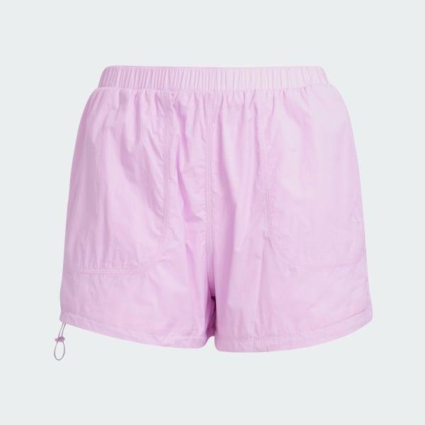 adidas City Escape Summer Cargo Shorts Bliss Lilac XS Womens Product Image