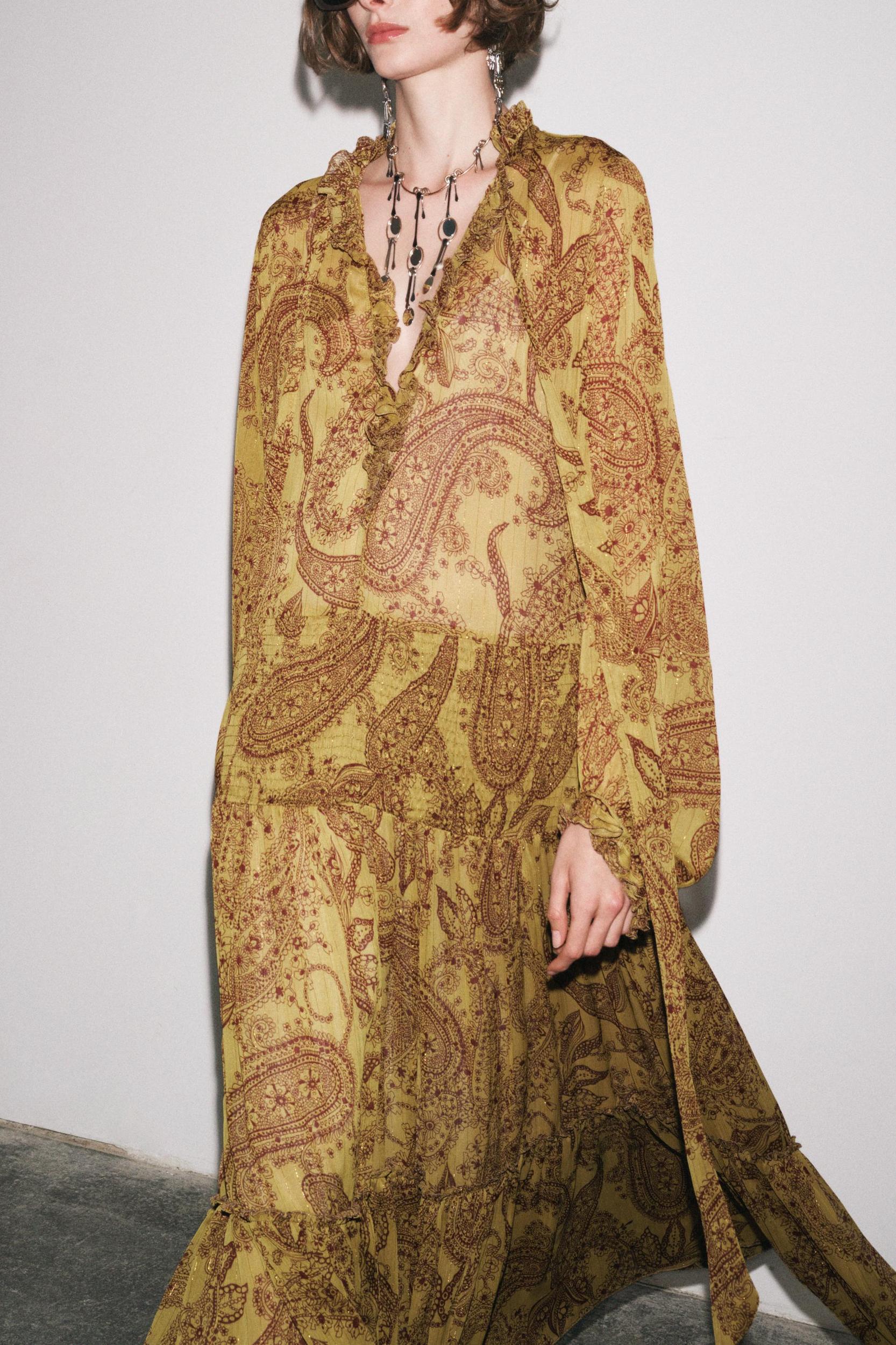 ZW COLLECTION LONG PRINT DRESS Product Image