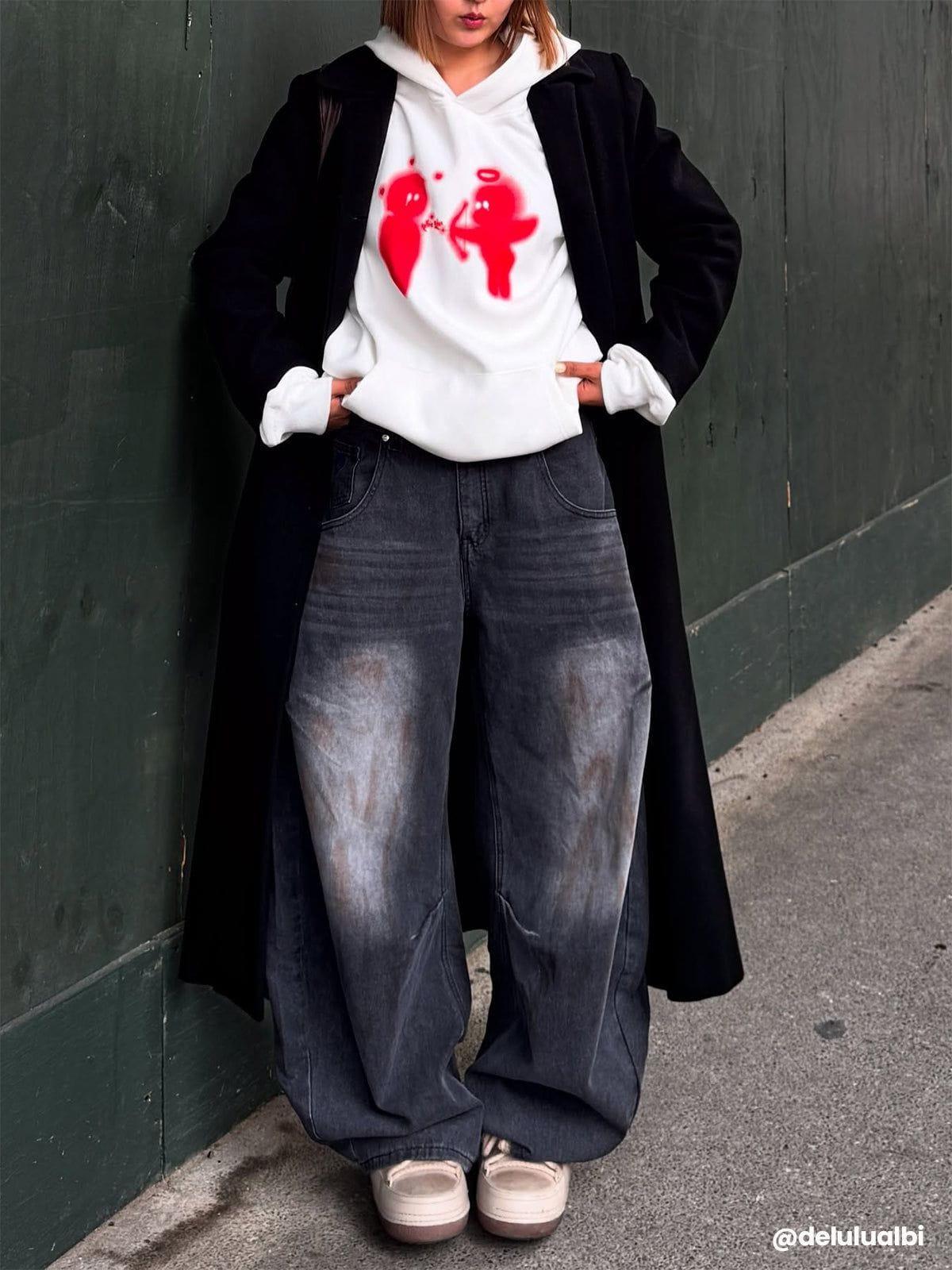 Aelfric Eden Super Baggy Barrel Jeans Product Image