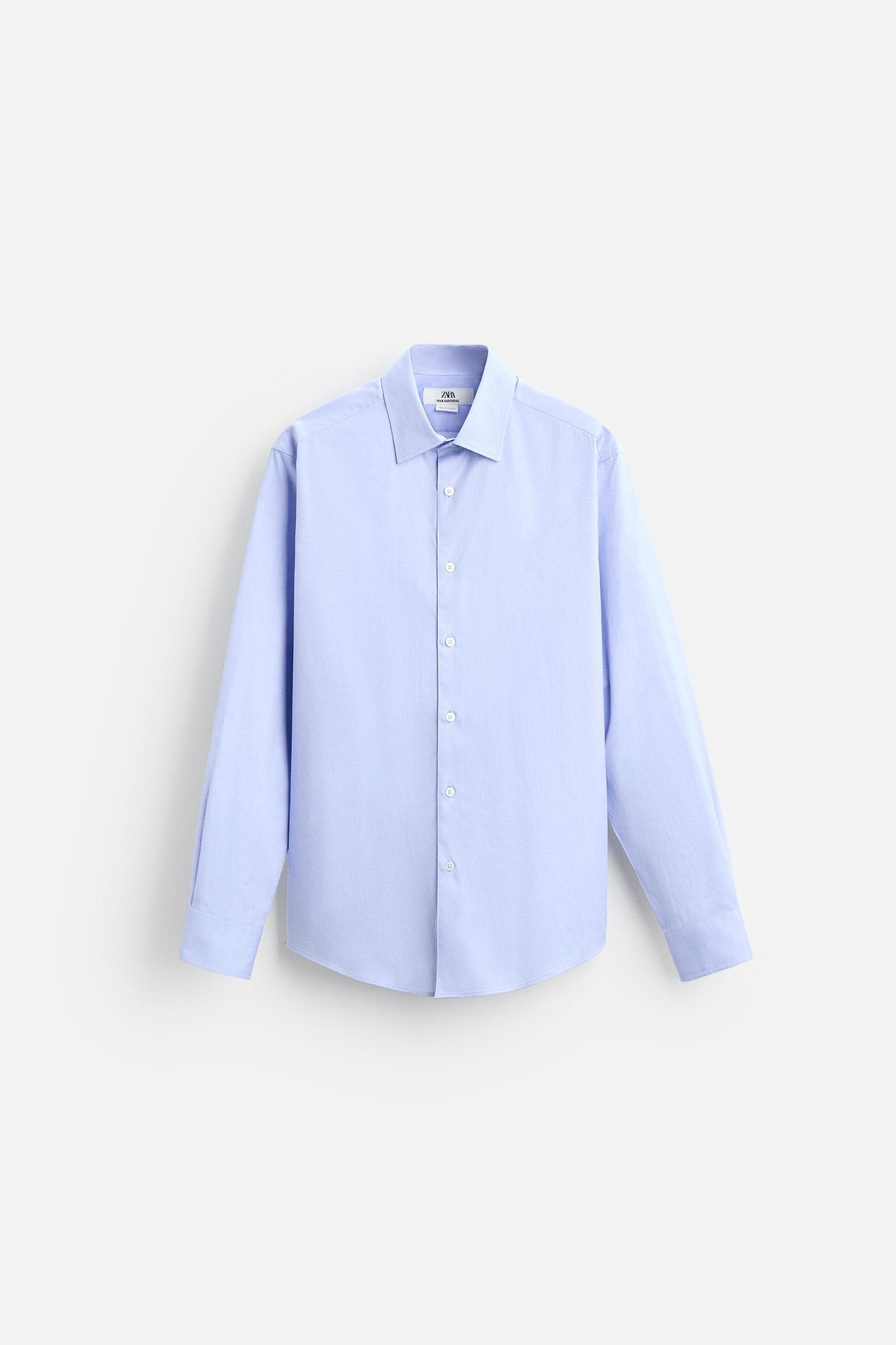 REGULAR FIT TEXTURED SHIRT Product Image