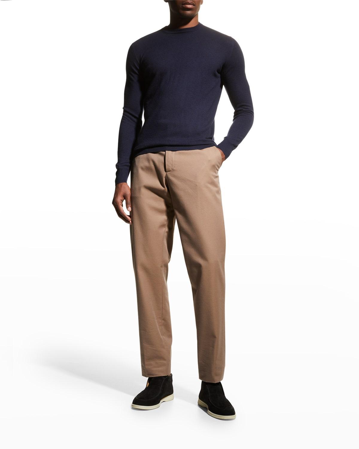 Mens Baby Cashmere Crewneck Sweater Product Image