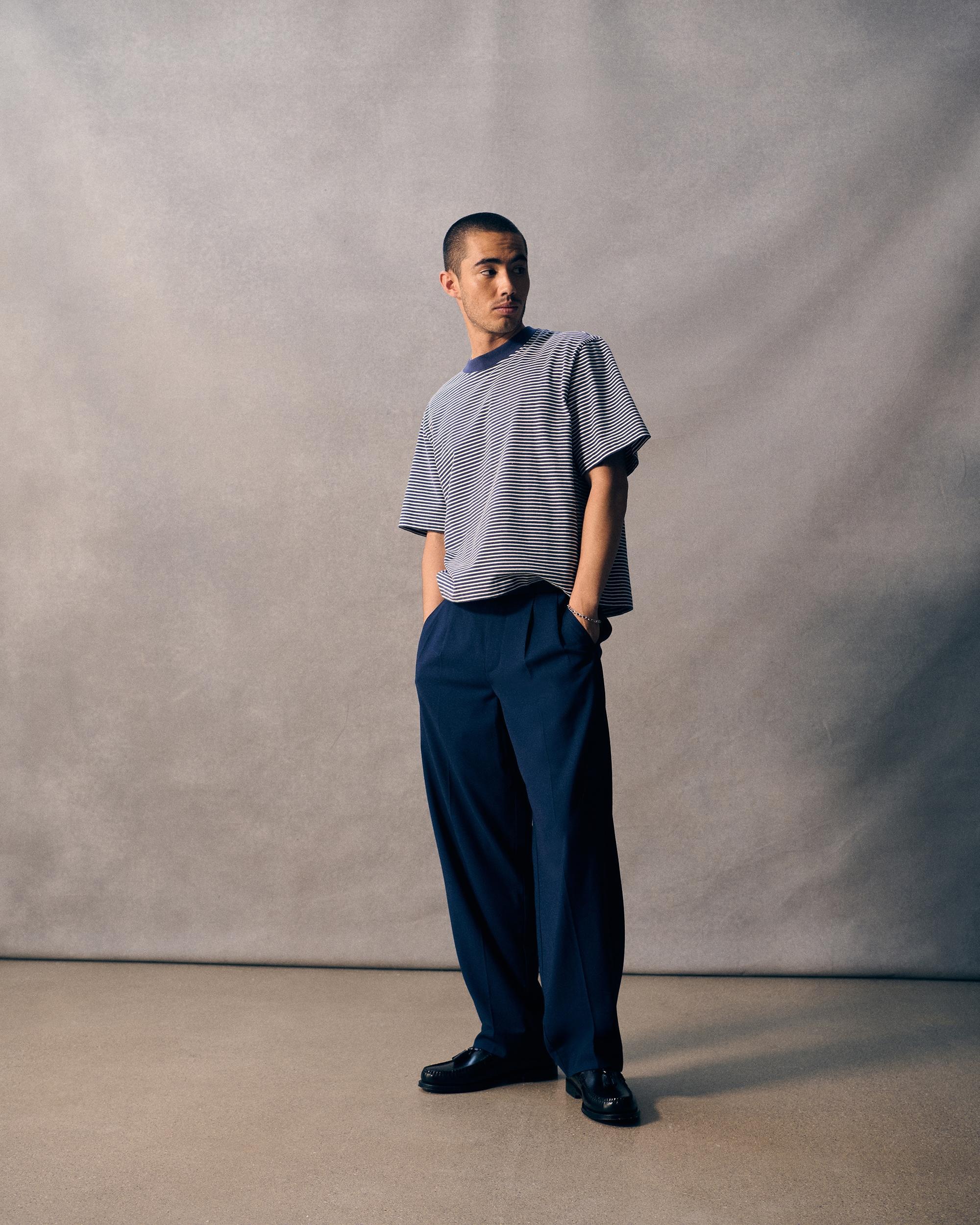 Pleated Baggy Trouser Product Image