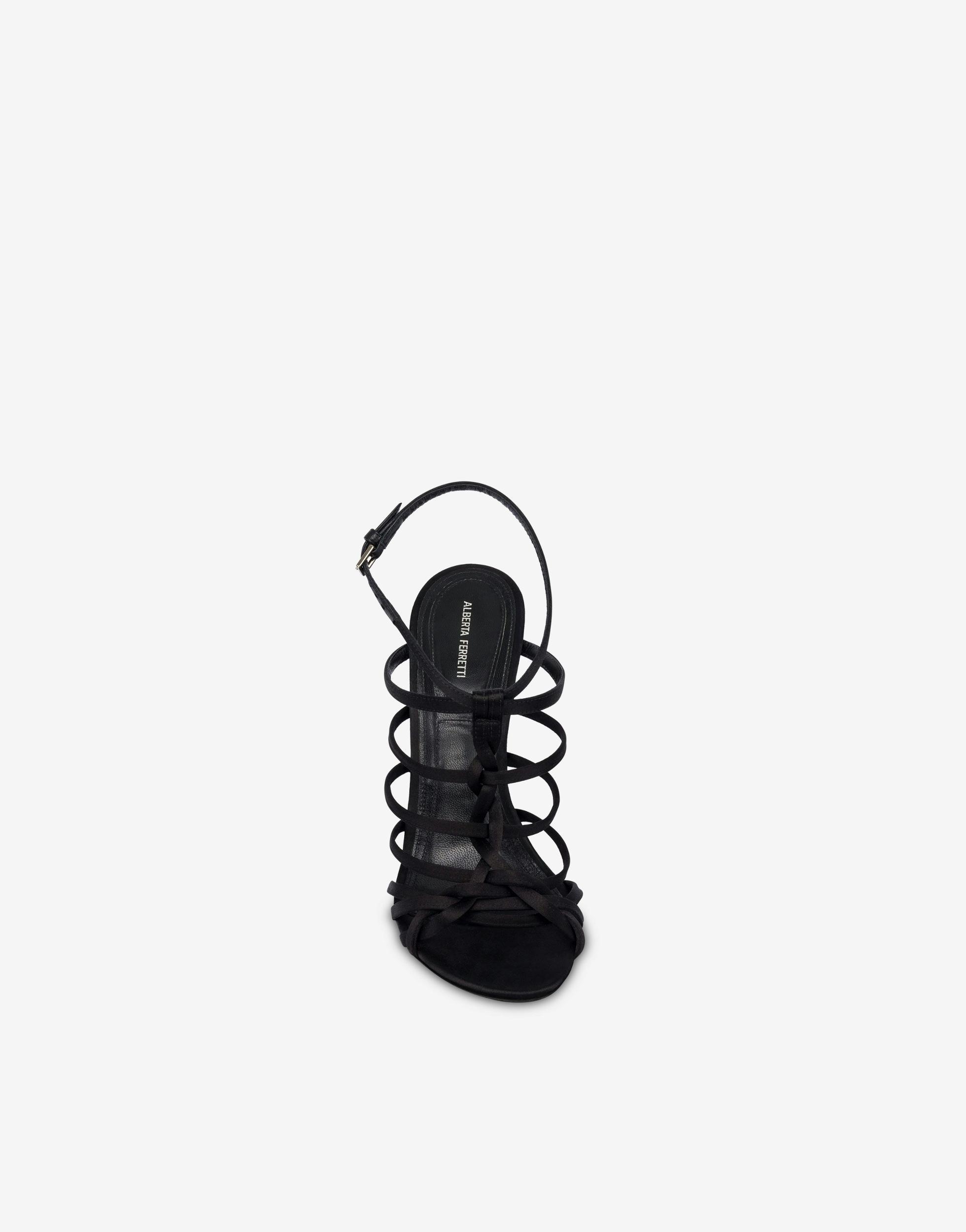 Evening Satin Sandals Product Image