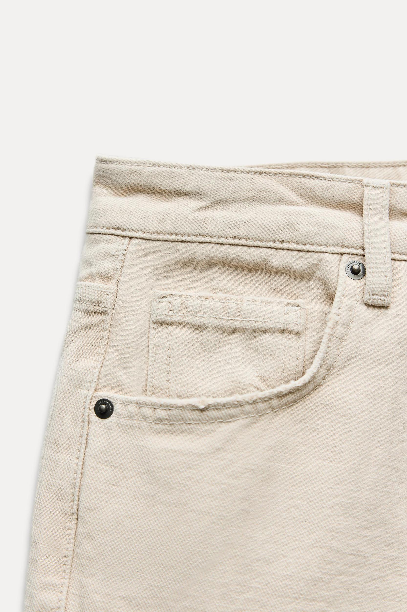 STRAIGHT CUT MID RISE JEANS ZW COLLECTION Product Image