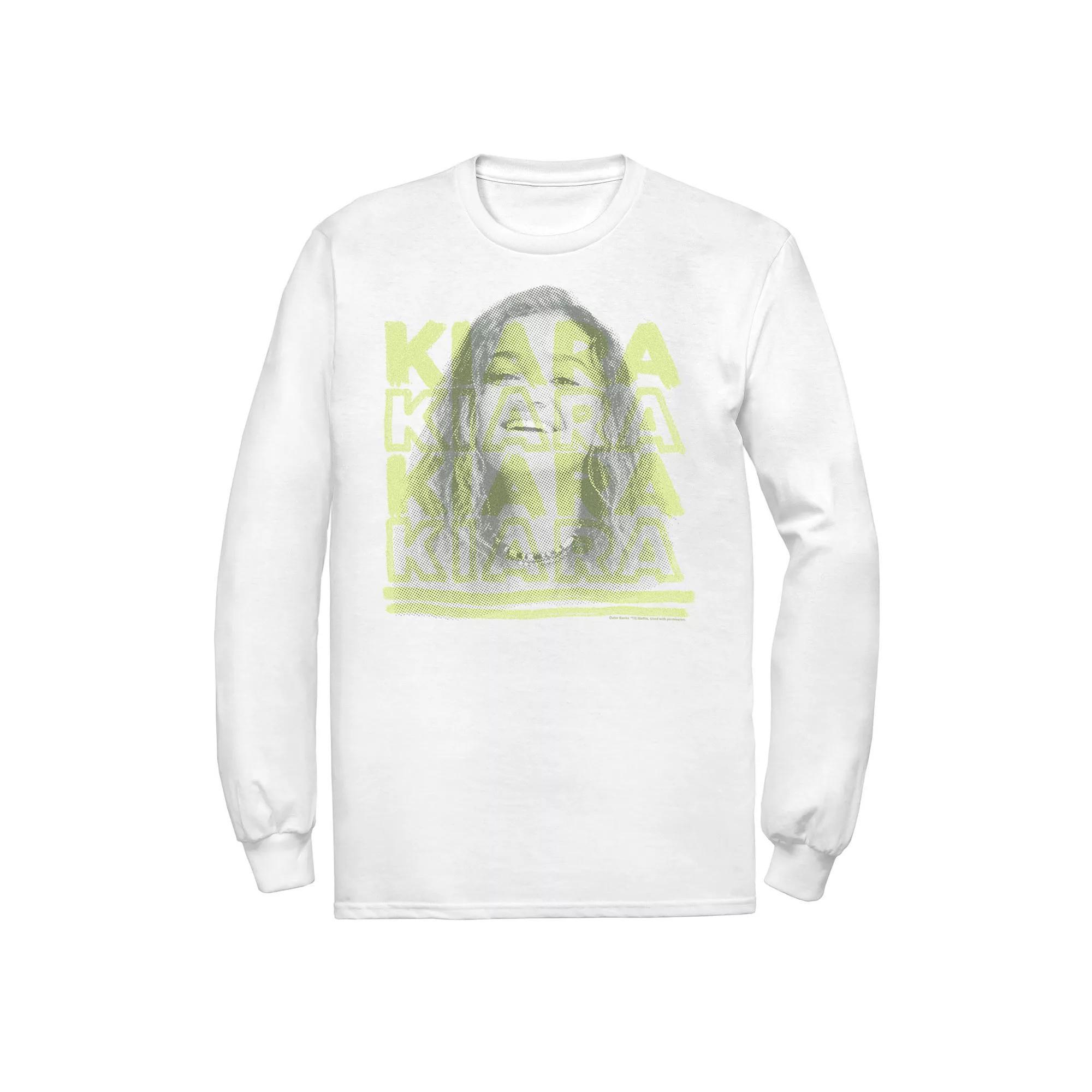 Men's Outer Banks Kiara Overlay Portrait Tee, Boy's, Size: XL, White Product Image