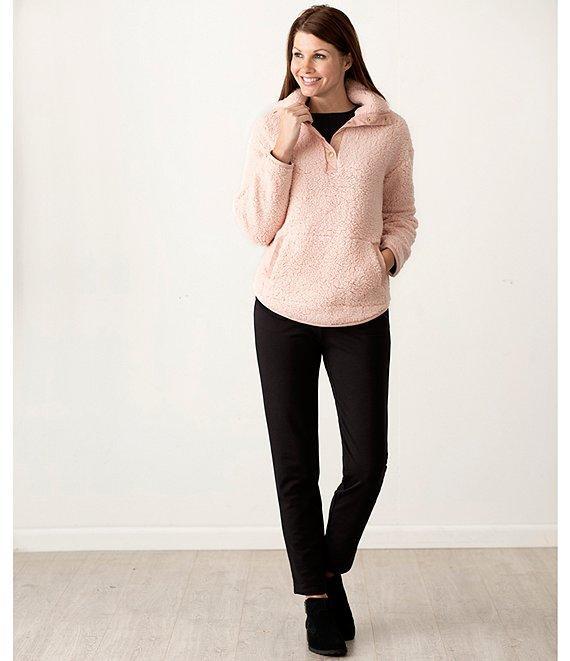 Ruby Rd. Pull-On Stretch French Terry Pants Product Image