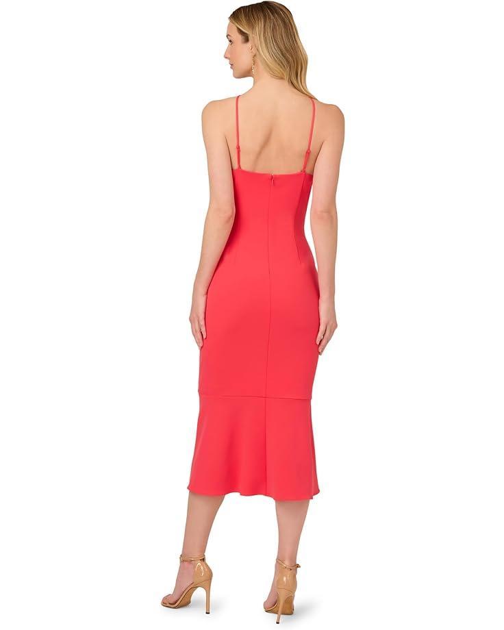 Floral Border Short Dress Product Image