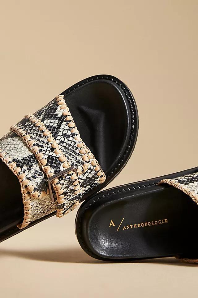 Pilcro Buckle Slide Sandals  Product Image