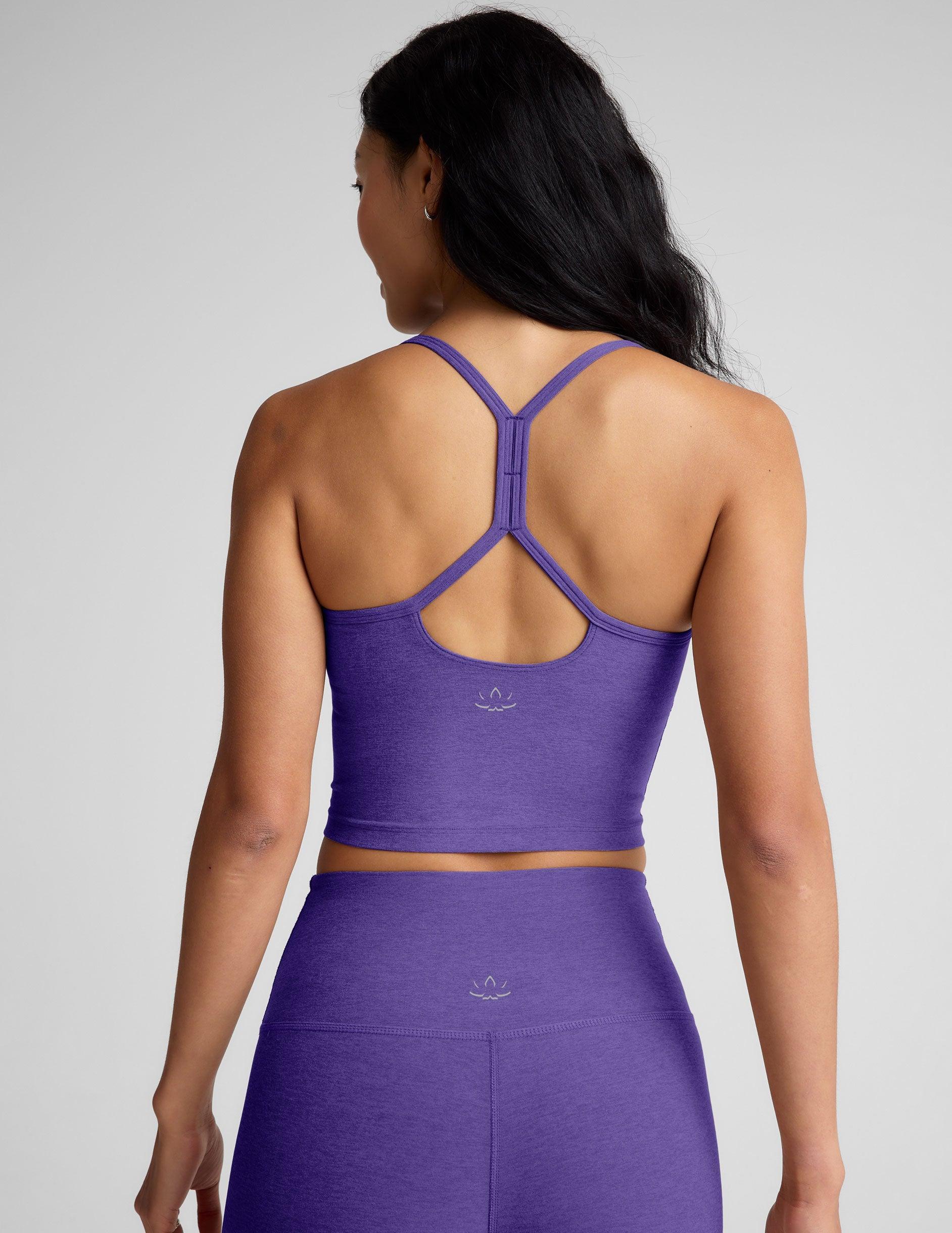 Spacedye Slim Racerback Cropped Tank Product Image
