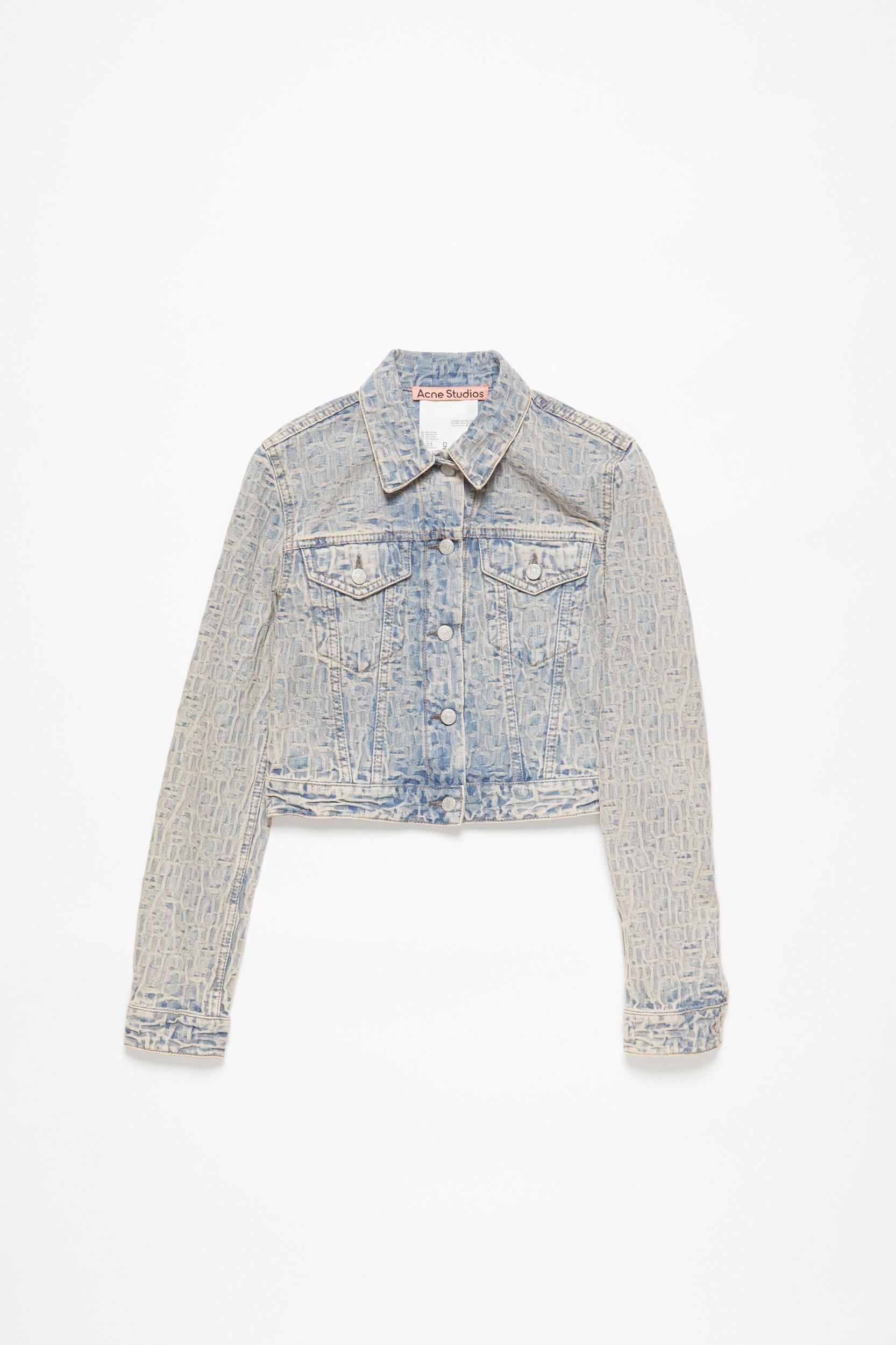 Monogram denim jacket - Fitted fit Product Image