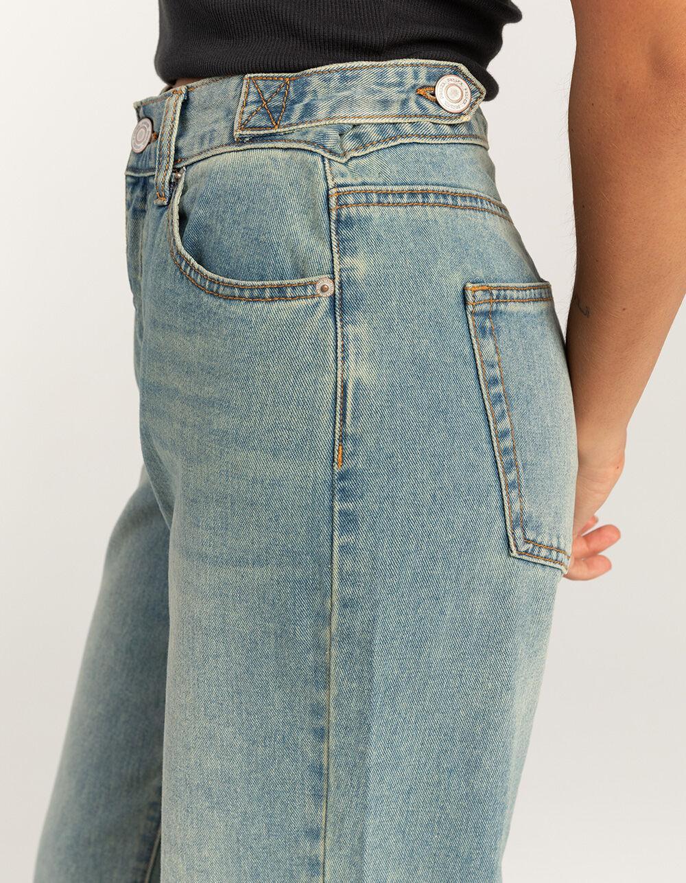 RSQ Womens Low Slung Baggy Jeans - MEDIUM WASH Product Image