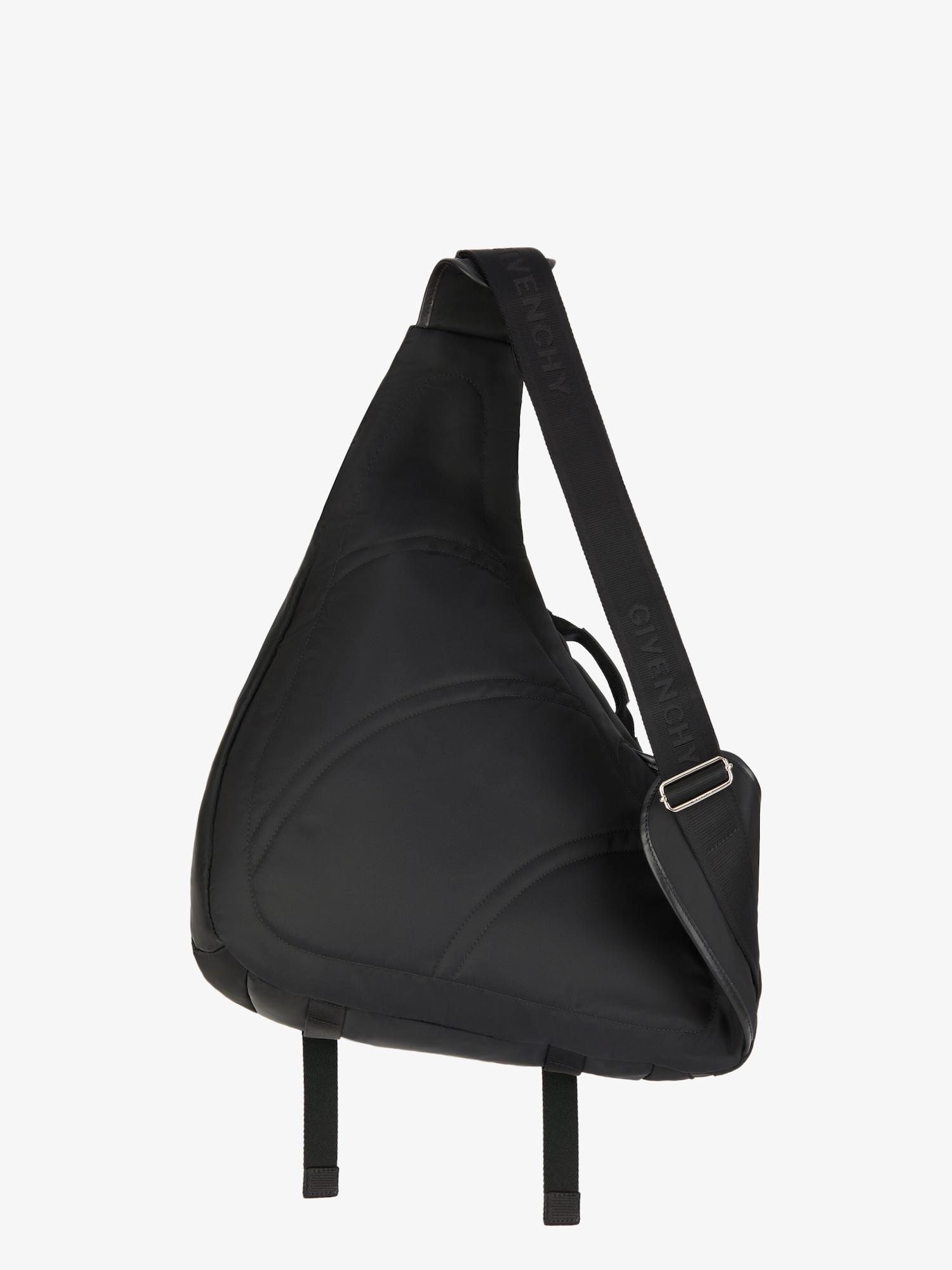 Medium G-Zip Triangle bag in nylon Product Image