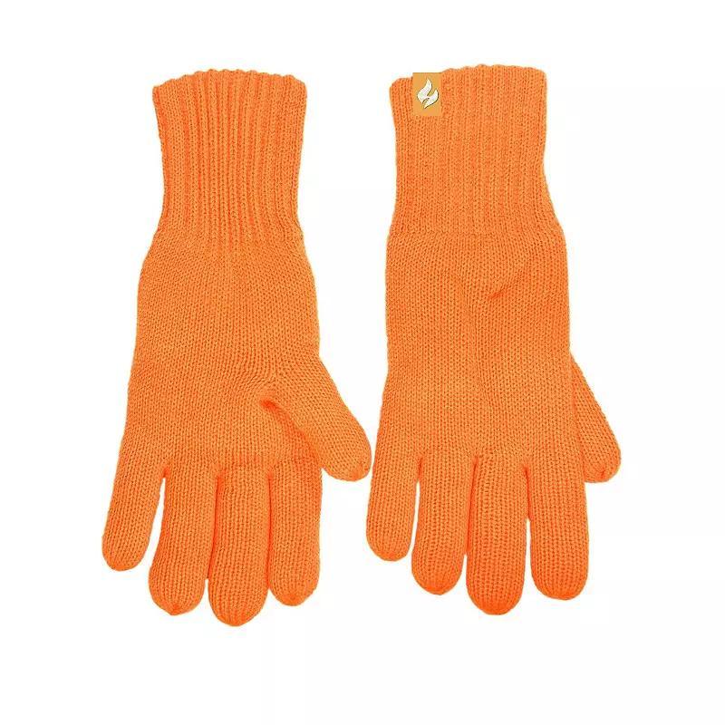 Men's Heat Holders Heatweaver Lined Flat Knit Gloves, Size: Medium-Large, Blaze Orange Product Image