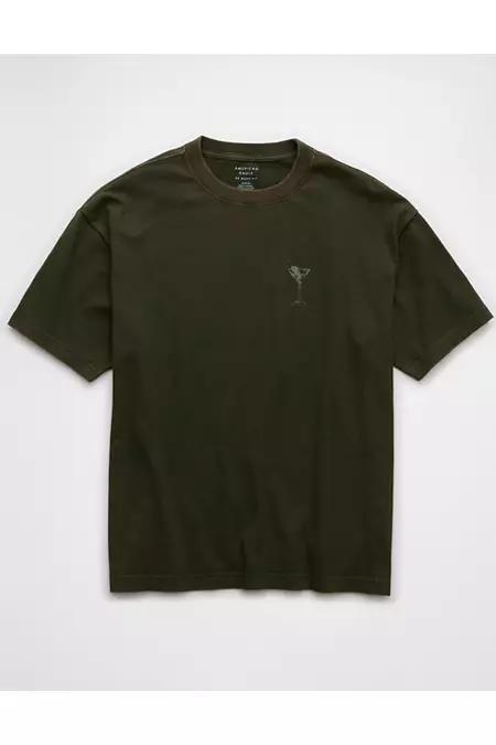AE Boxy Happy Hour Graphic T-Shirt Mens Product Image