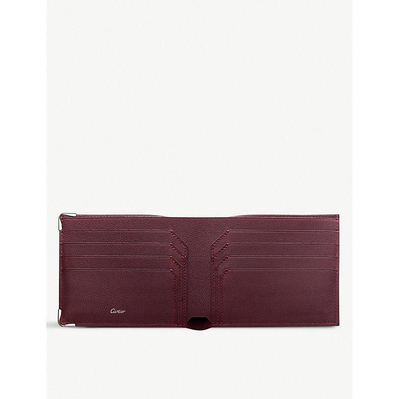 CARTIER Black Must De Leather Wallet Product Image
