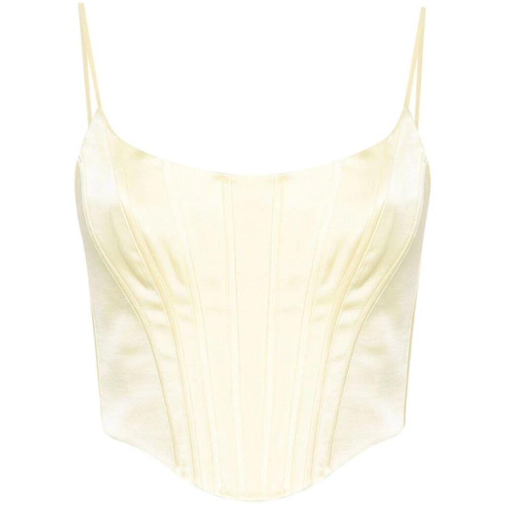ZIMMERMANN Yellow Scoop Neck Camisole Product Image