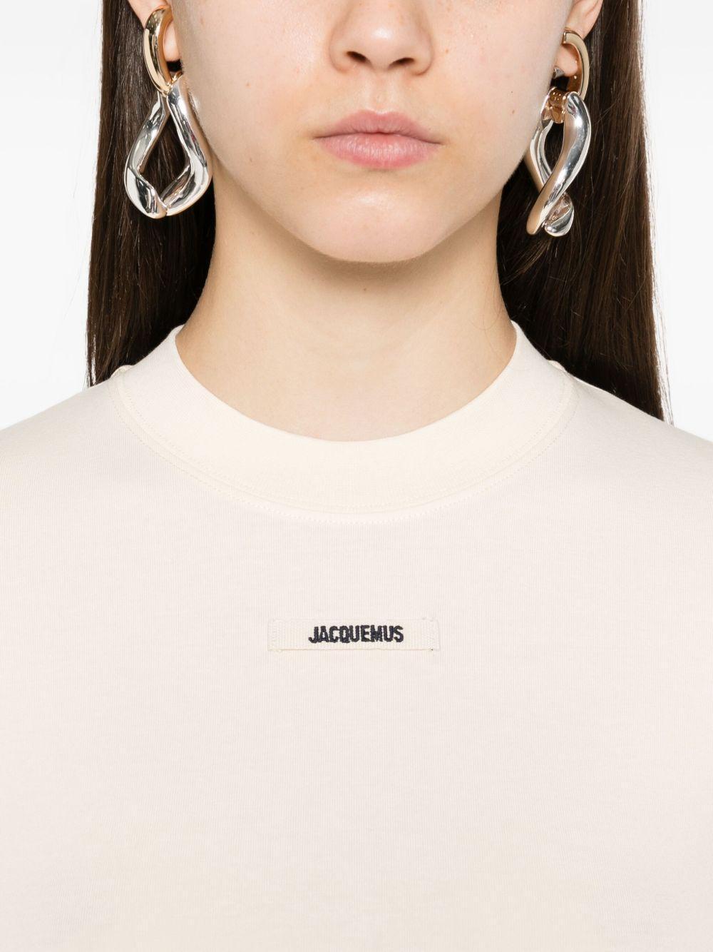logo-plaque cotton T-shirt Product Image