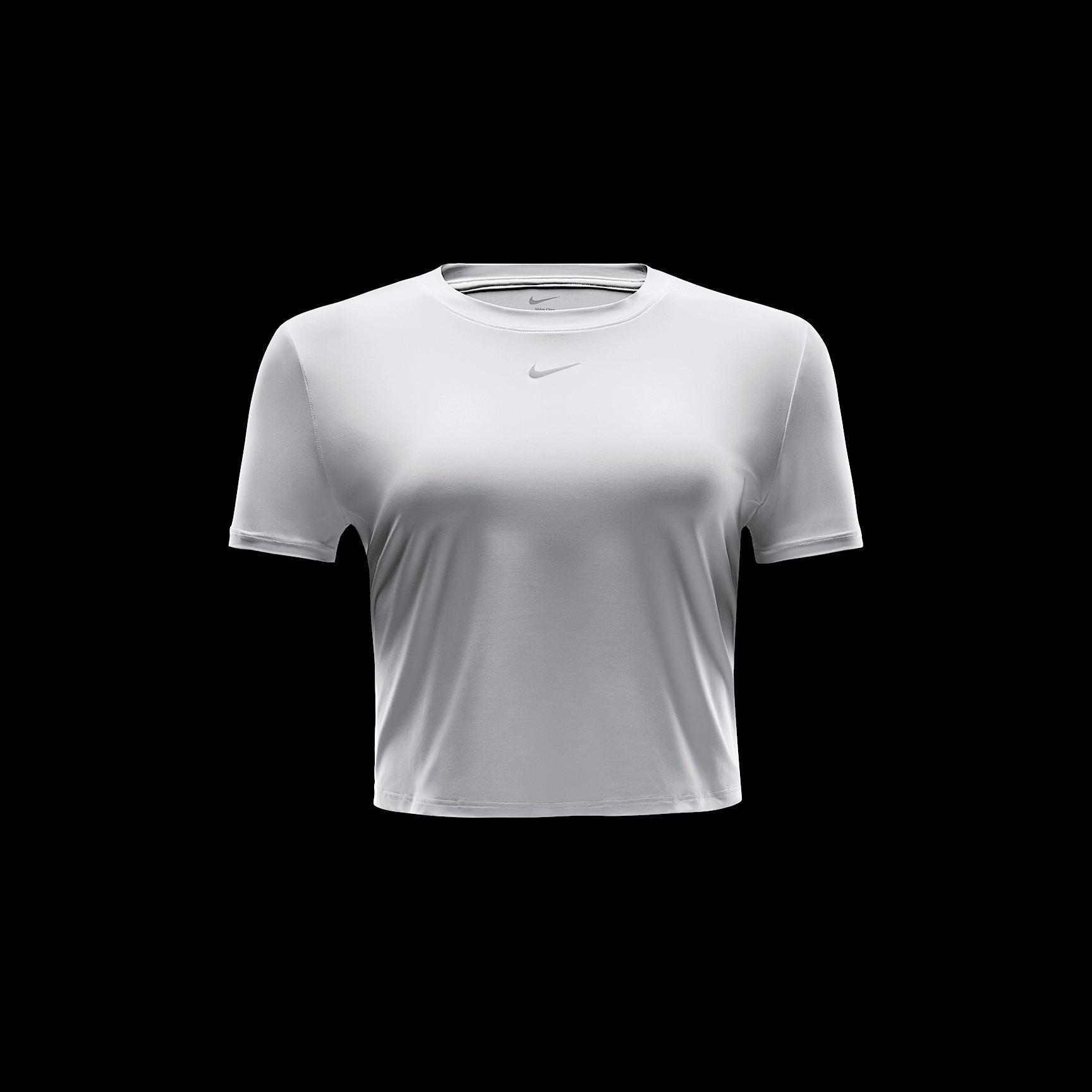 Nike One Classic Women's Dri-FIT Short-Sleeve Cropped Top Product Image