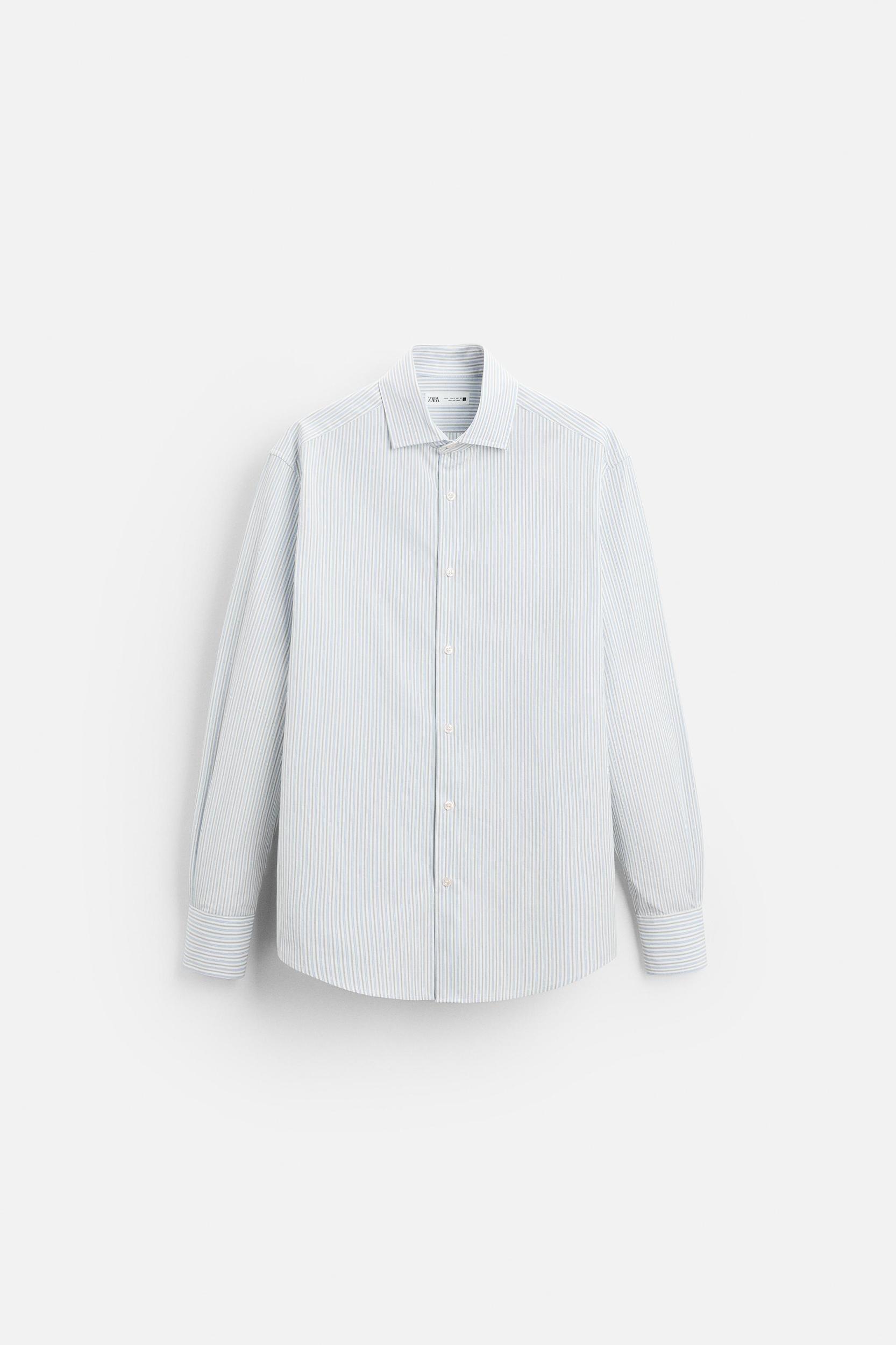 STRIPED TWILL SHIRT Product Image