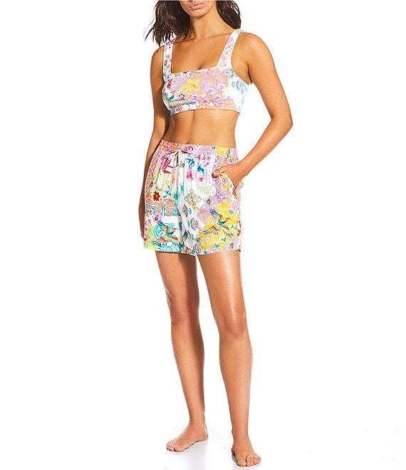 JOHNNY WAS Paula Easy Short Swim Cover Up Product Image