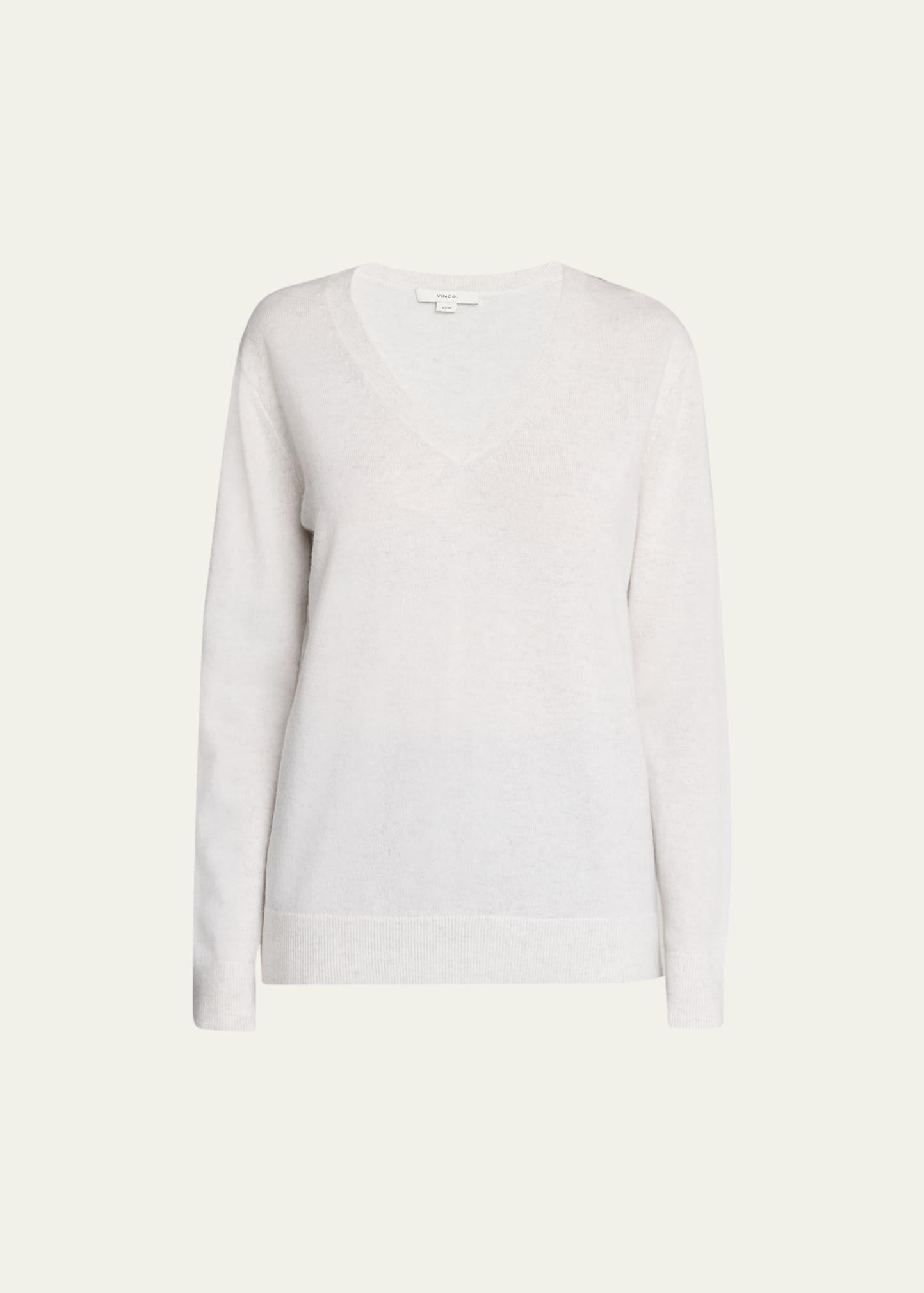 Vince Weekend V Neck Cashmere Sweater Product Image