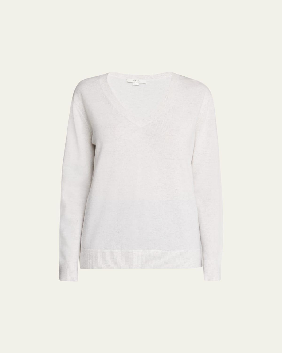Vince Weekend V Neck Cashmere Sweater Product Image