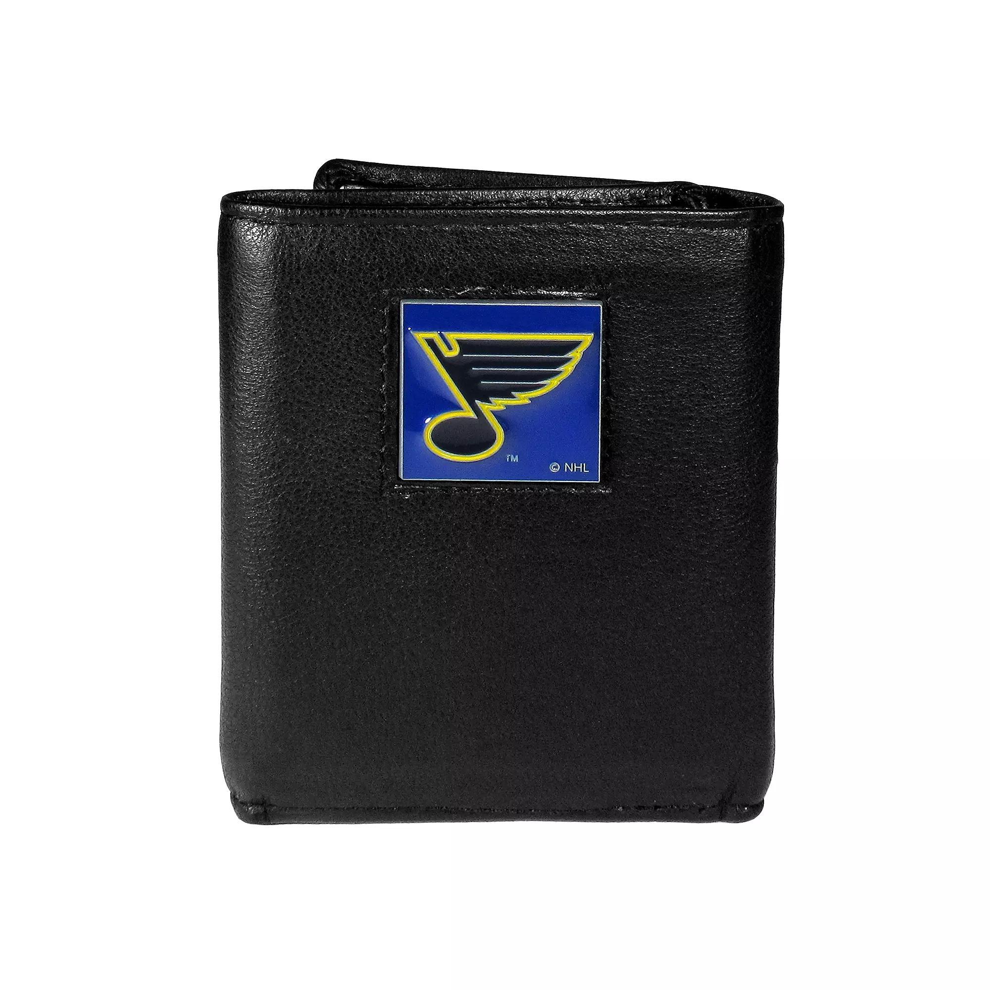 Men's St. Louis Blues Trifold Wallet, Black Product Image