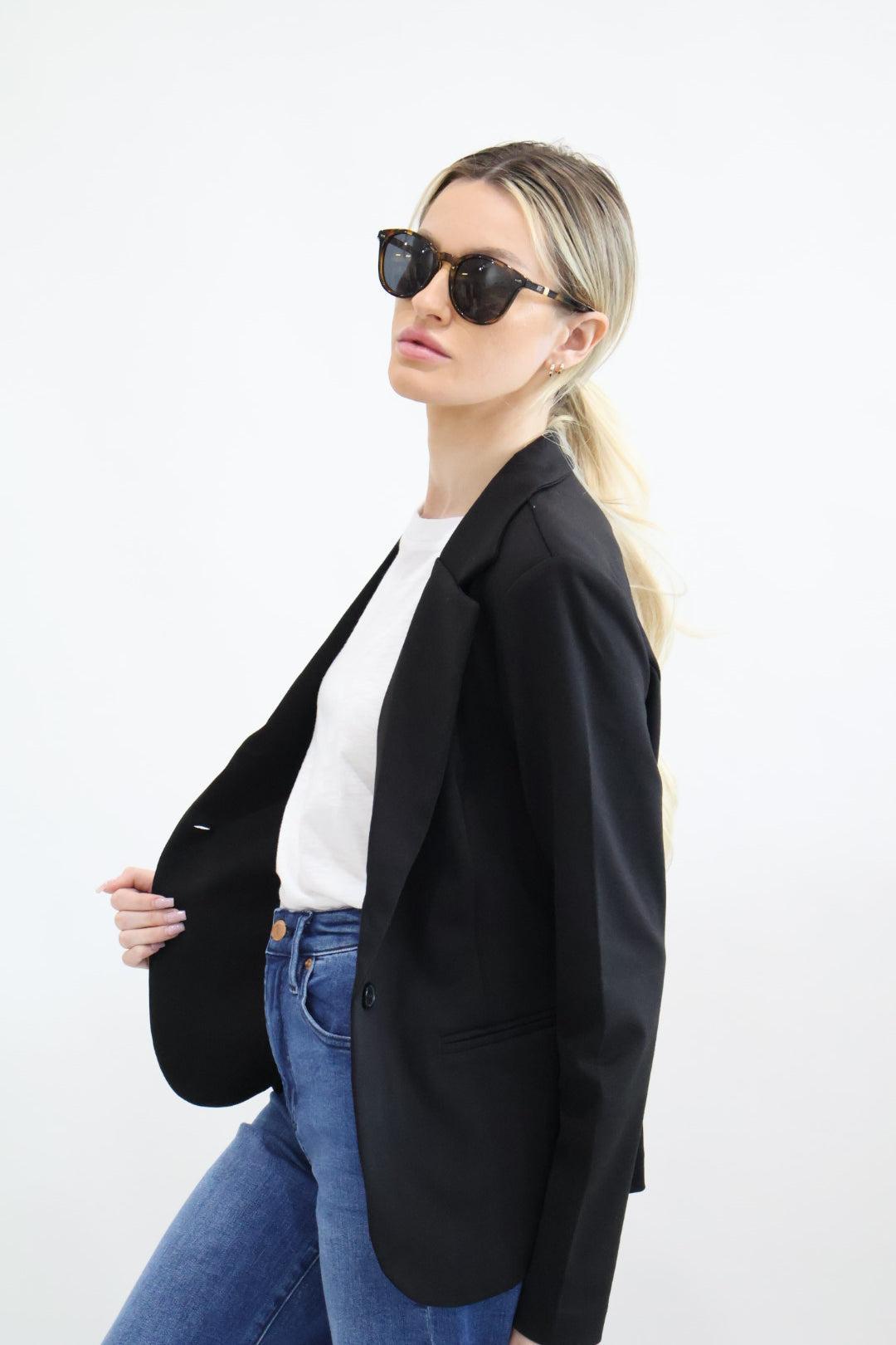 Slim Fit Stretch Blazer Product Image